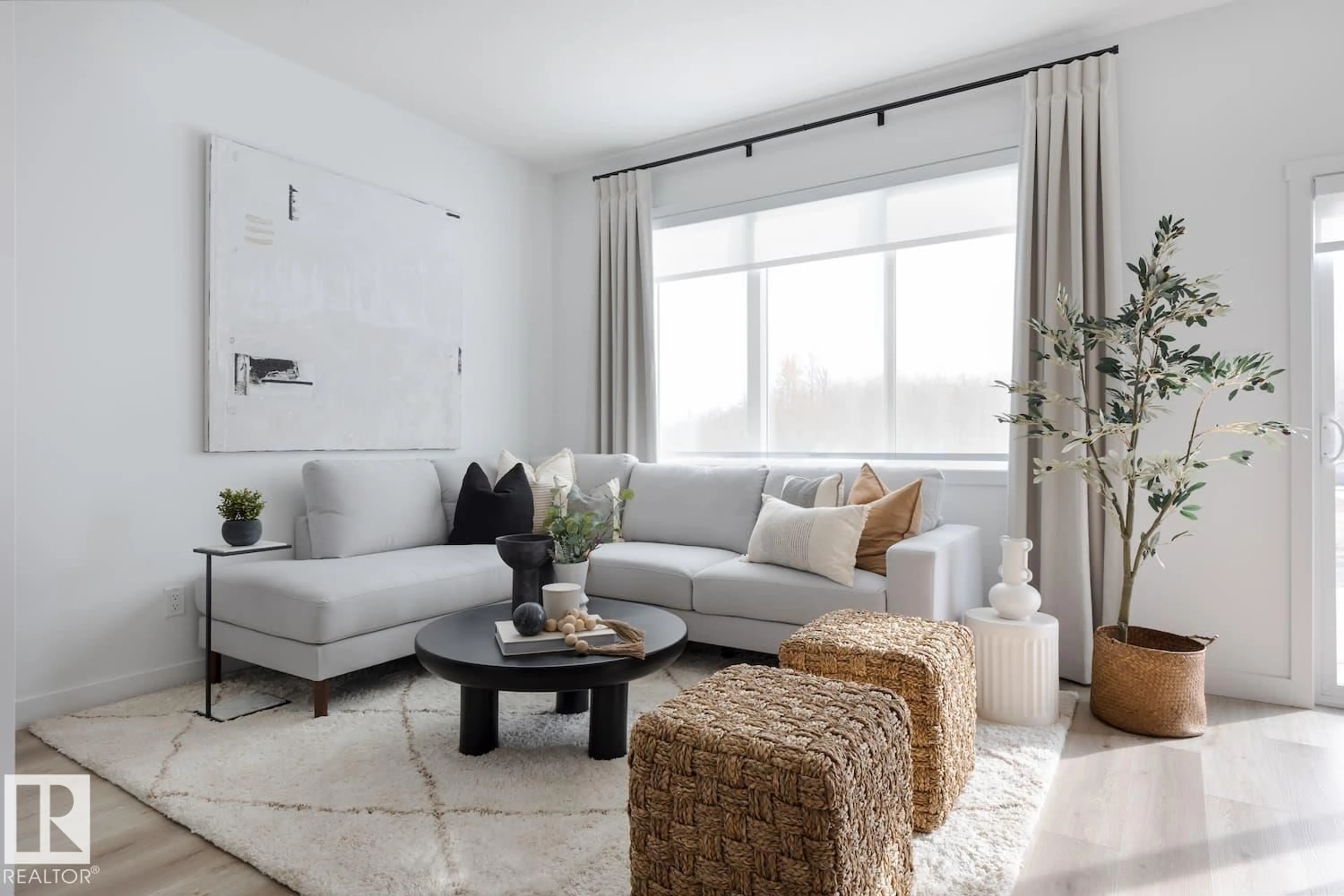 Living room with furniture, unknown for 3245 DIXON WY, Edmonton Alberta T6W5L4