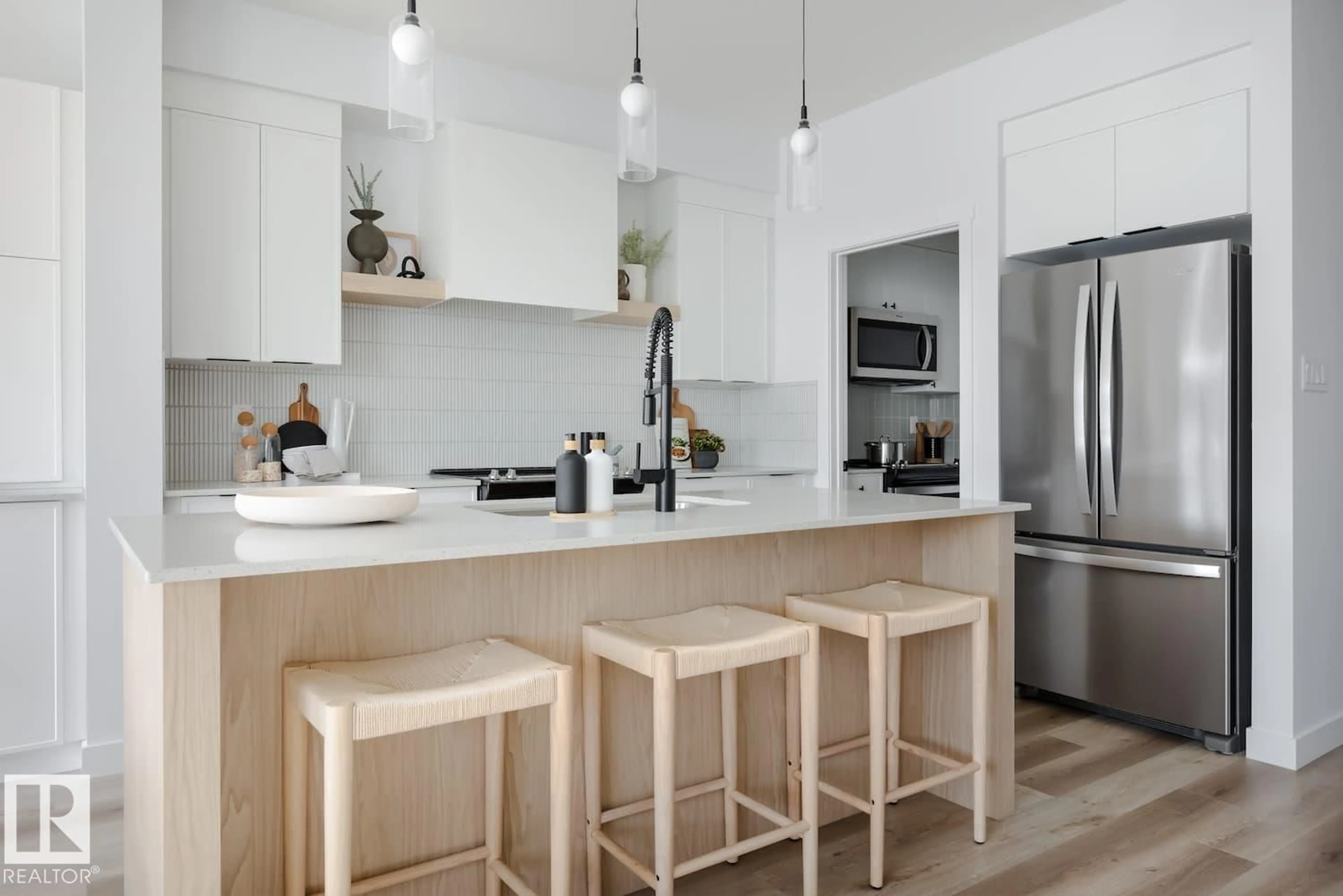 Open concept kitchen, unknown for 3245 DIXON WY, Edmonton Alberta T6W5L4