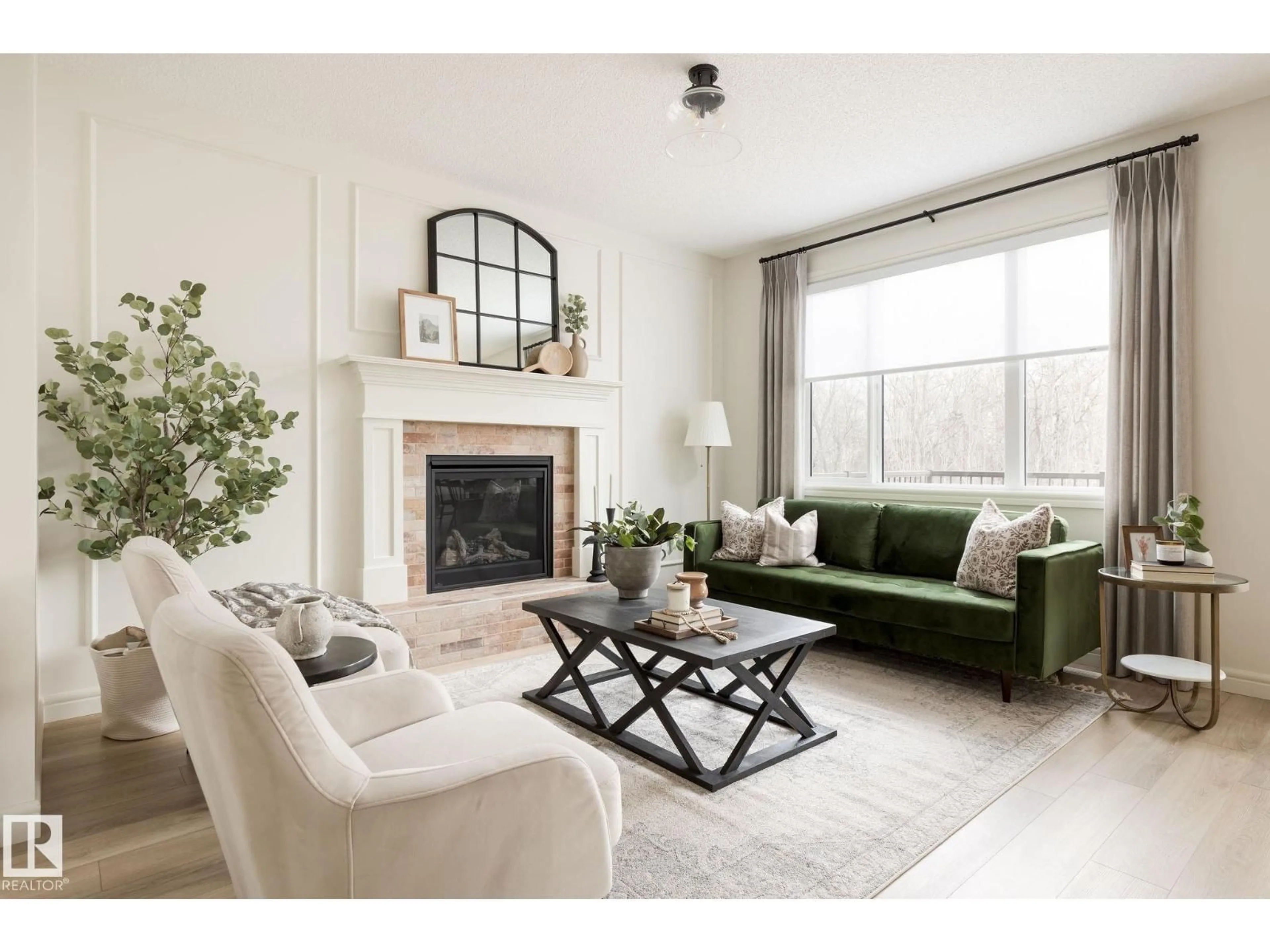 Living room with furniture, unknown for NE - 17419 7 ST, Edmonton Alberta T5Y4E7