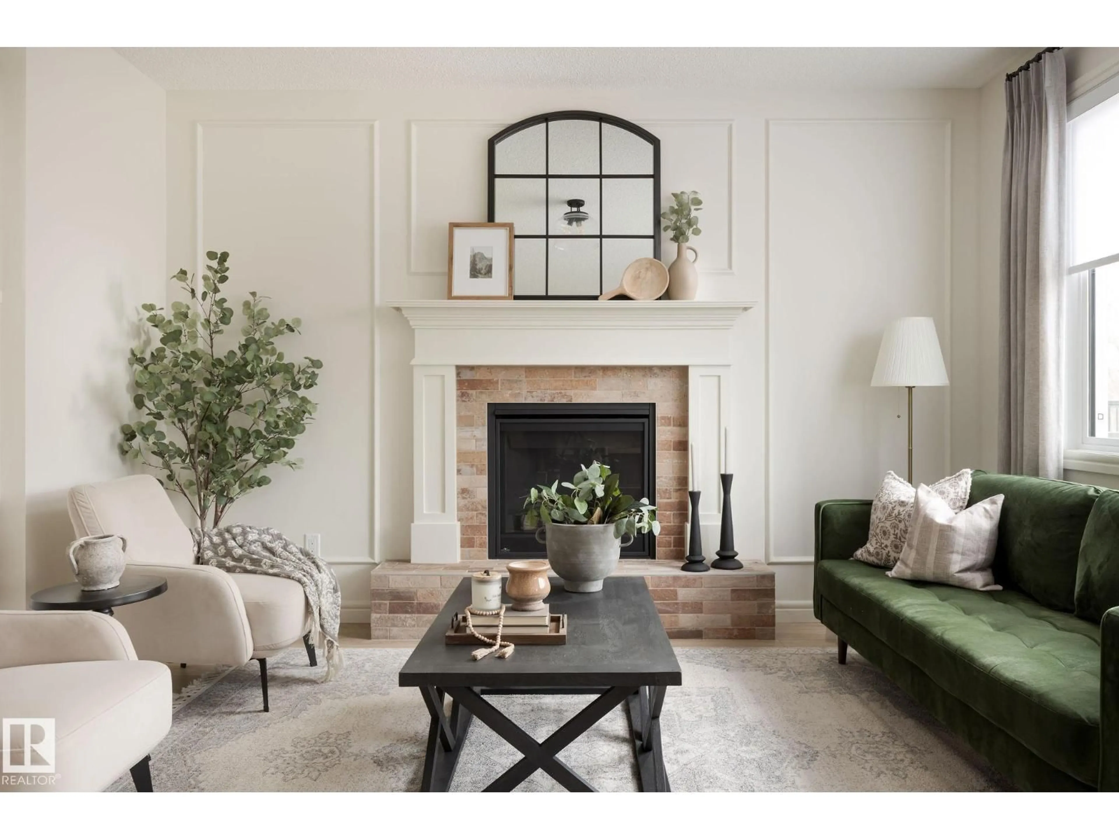 Living room with furniture, unknown for NE - 17419 7 ST, Edmonton Alberta T5Y4E7