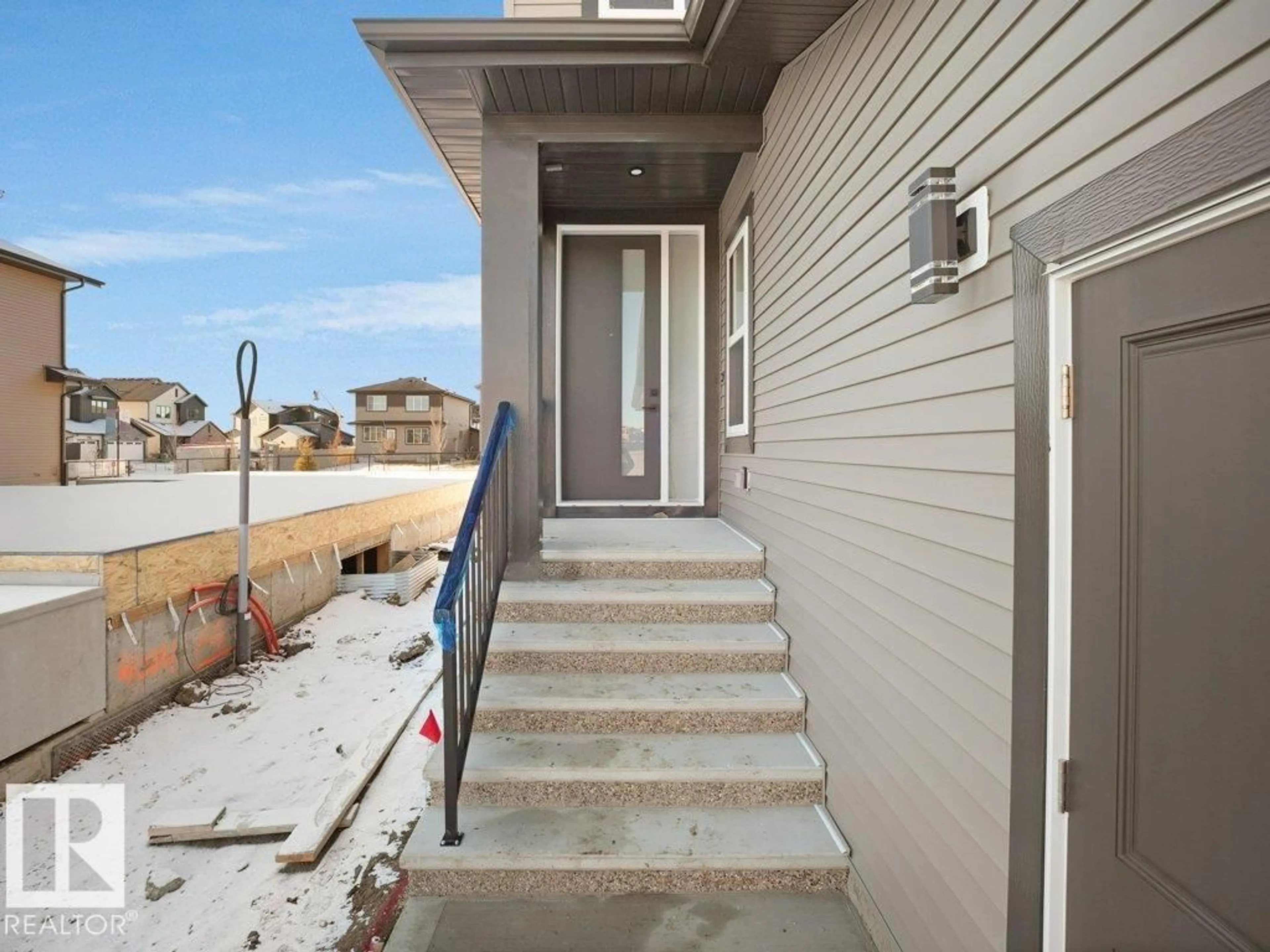 Home with vinyl exterior material, street for 4006 40 ST, Beaumont Alberta T4X3B6