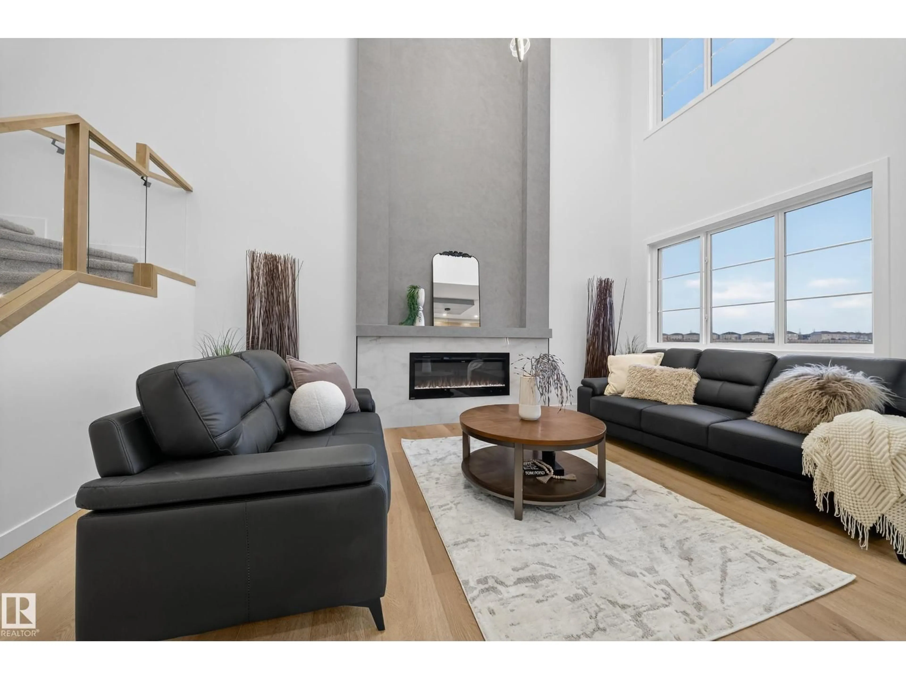 Living room with furniture, unknown for 212 CRYSTAL CREEK DRIVE, Leduc Alberta T9E0X6