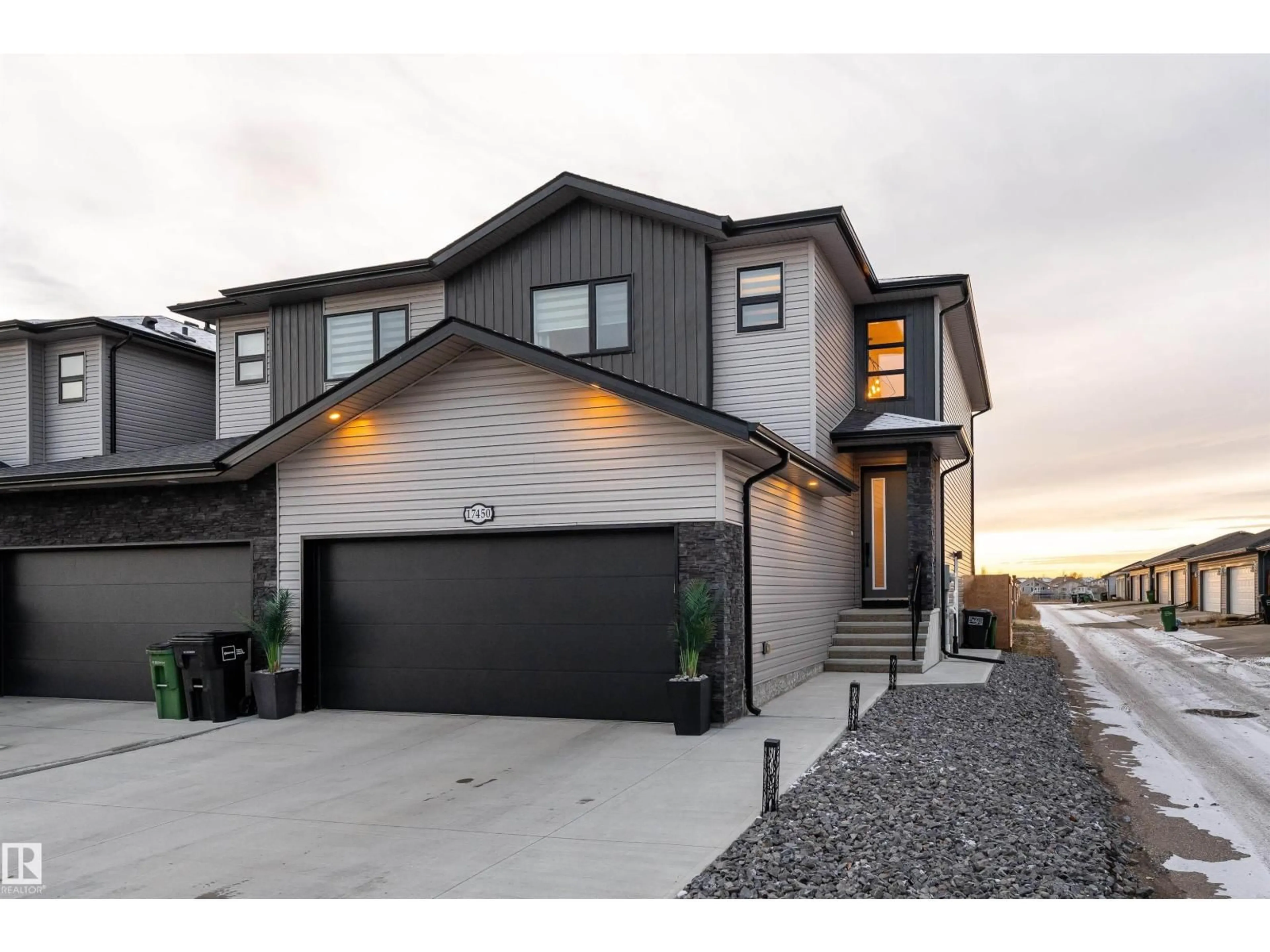 Home with brick exterior material, street for 17450 80 ST, Edmonton Alberta T5Z0R7