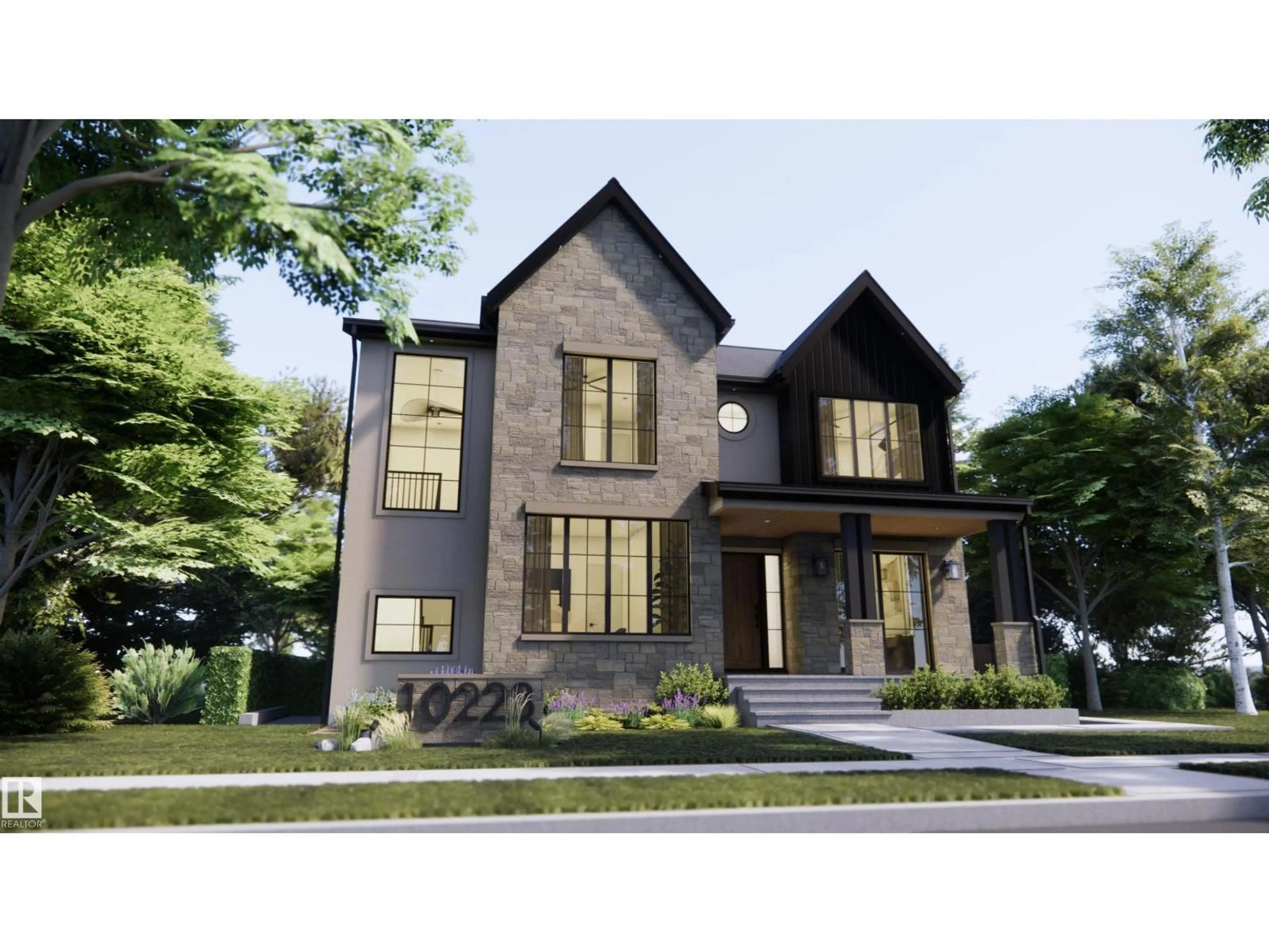 Home with brick exterior material, street for 10223 130 ST, Edmonton Alberta T5N1X4