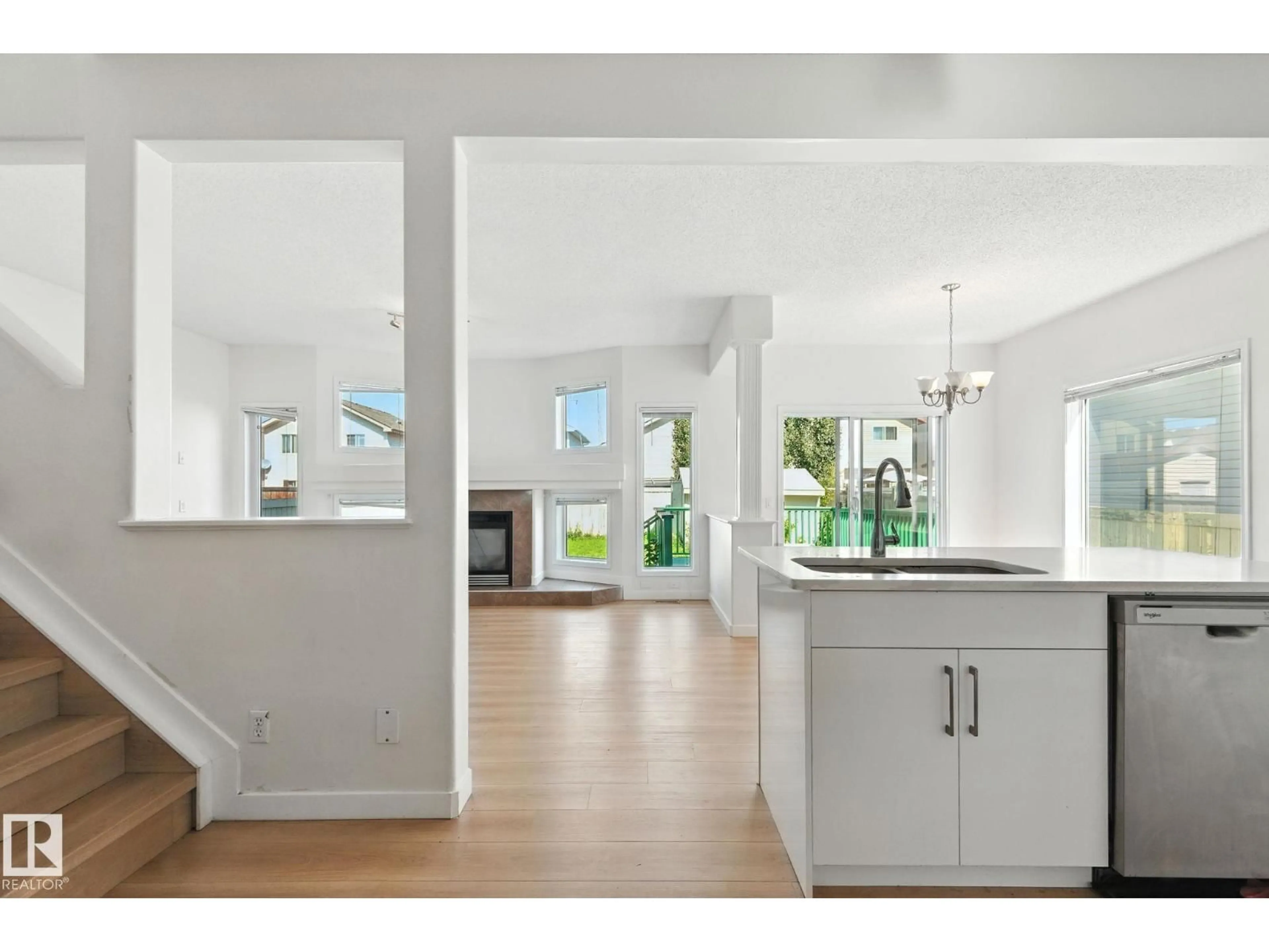 Open concept kitchen, unknown for SW - 7836 7 AV, Edmonton Alberta T6X1N3