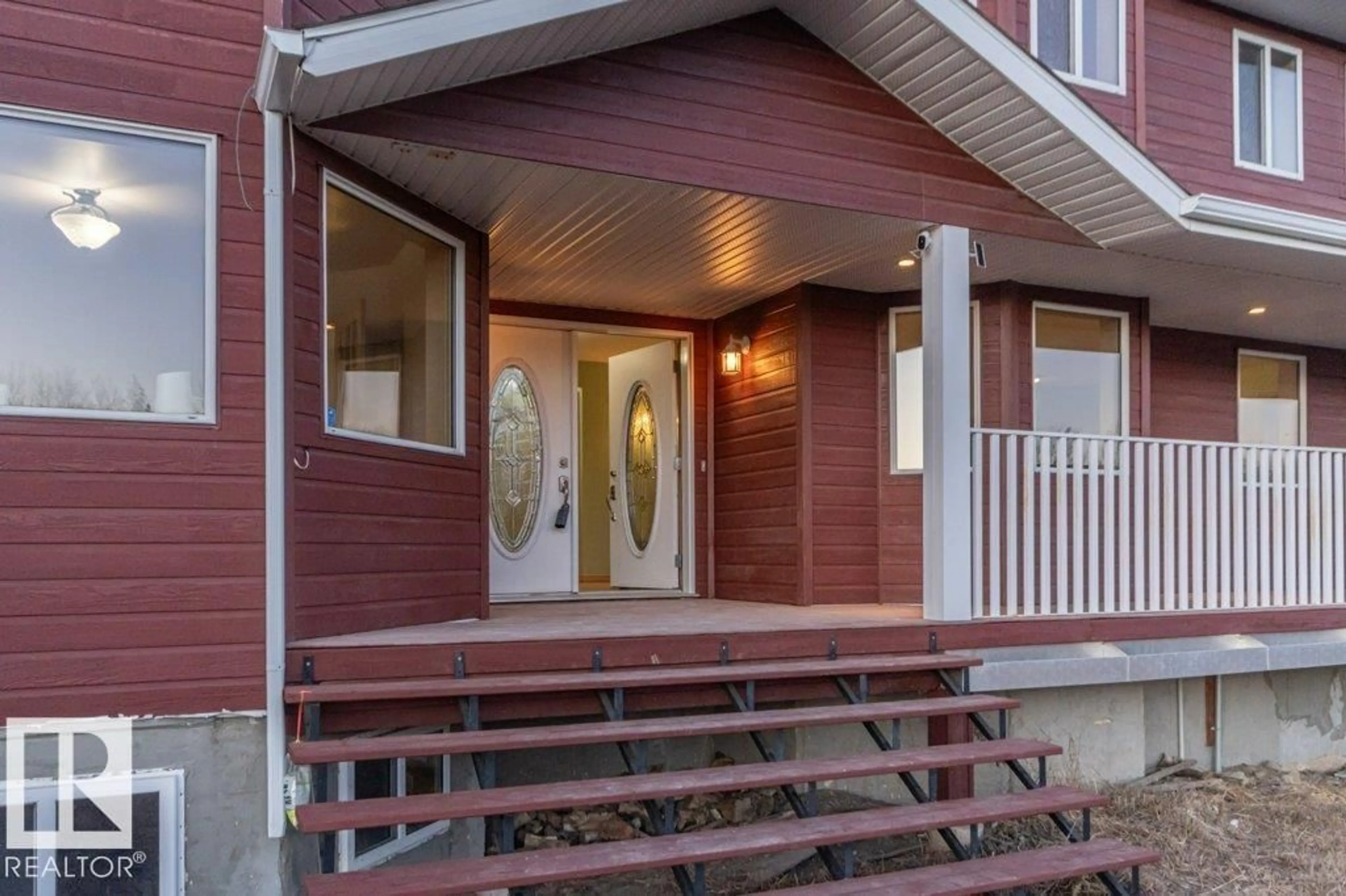 Home with vinyl exterior material, street for 3202 TWP ROAD 572 A, Rural Lac Ste. Anne County Alberta T0E1A0