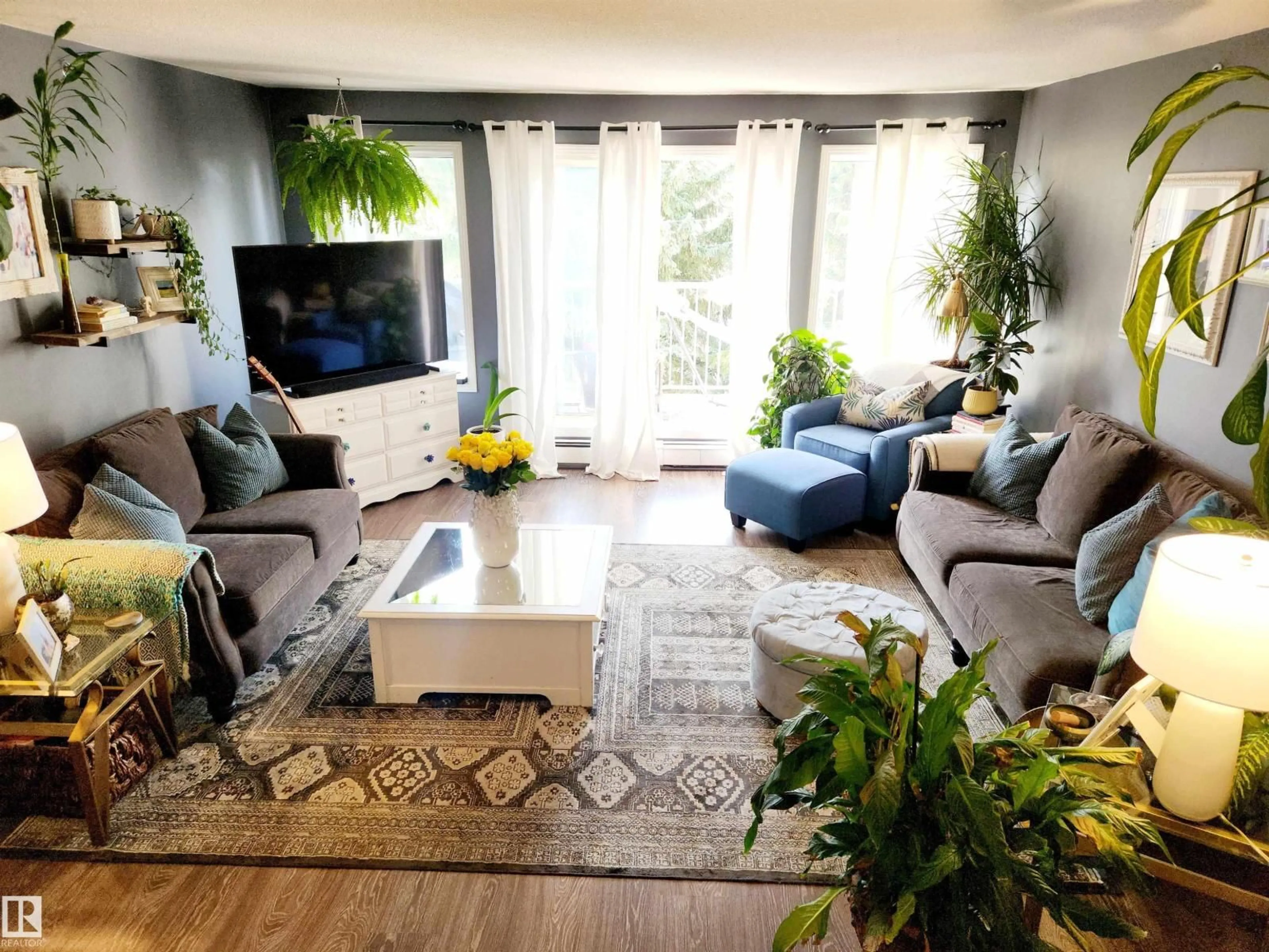 Living room with furniture, unknown for #318 - 10508 119 ST, Edmonton Alberta T5H4M1