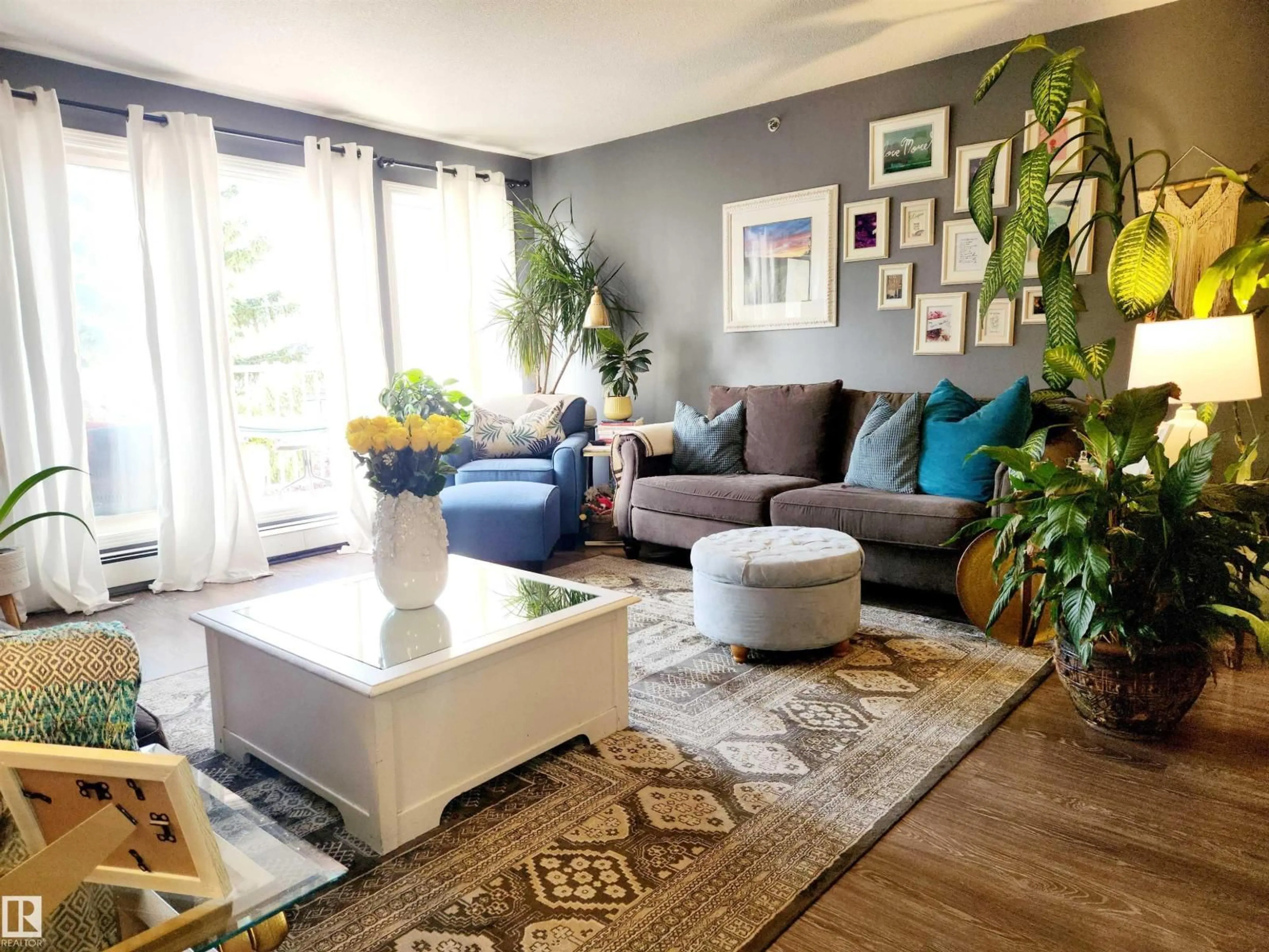 Living room with furniture, unknown for #318 - 10508 119 ST, Edmonton Alberta T5H4M1