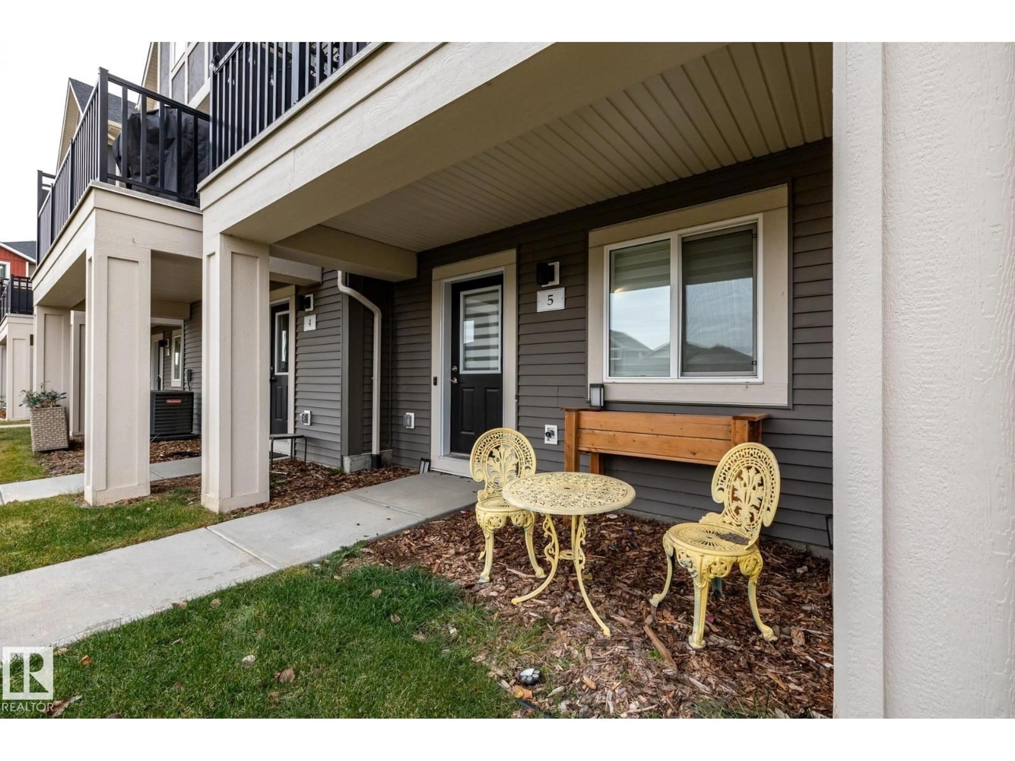 Patio, unknown for #5 - 2072 WONNACOTT WY, Edmonton Alberta T6X2V7