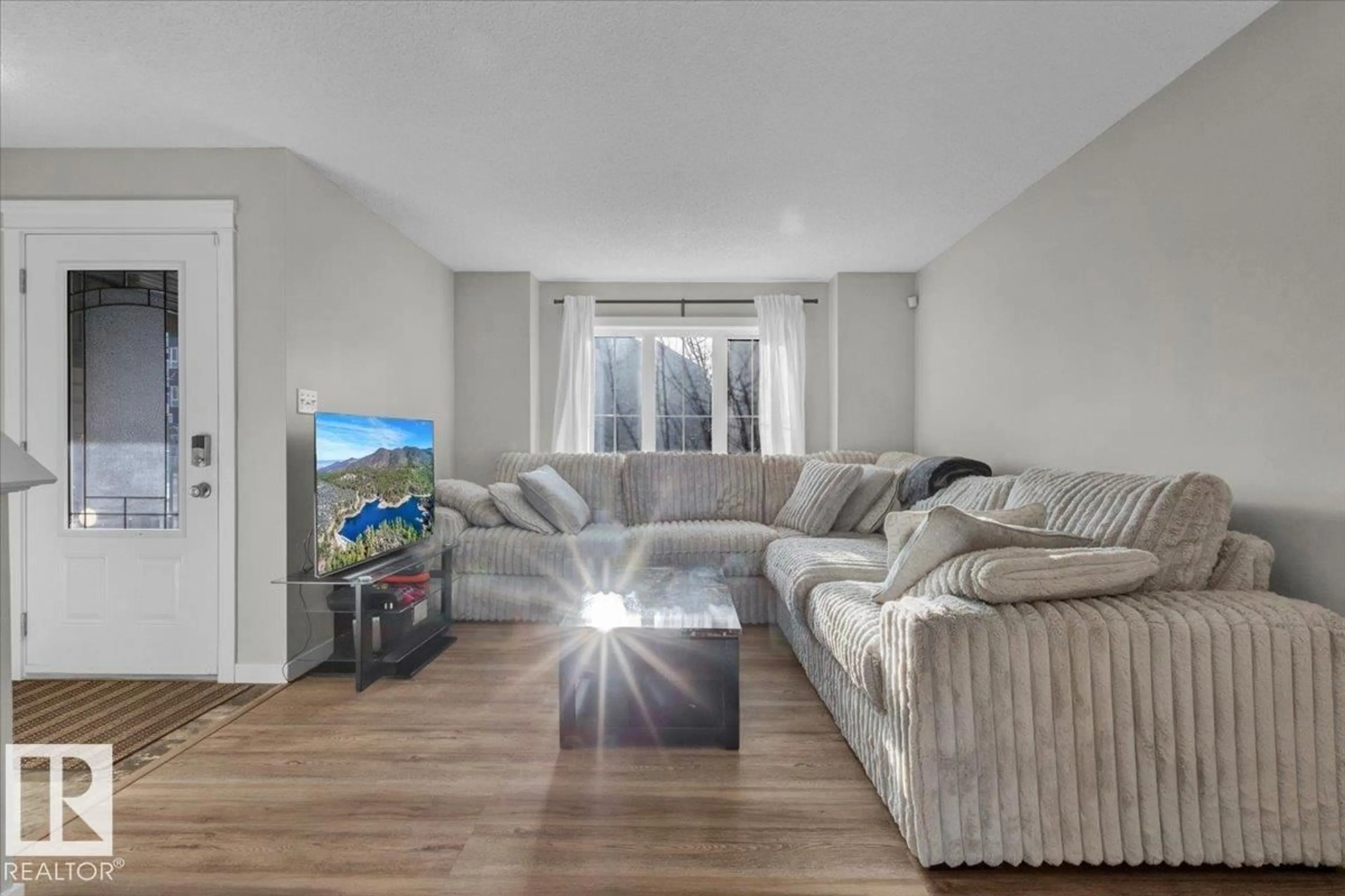 Living room with furniture, unknown for 164 DESROCHERS GA, Edmonton Alberta T6W3H8