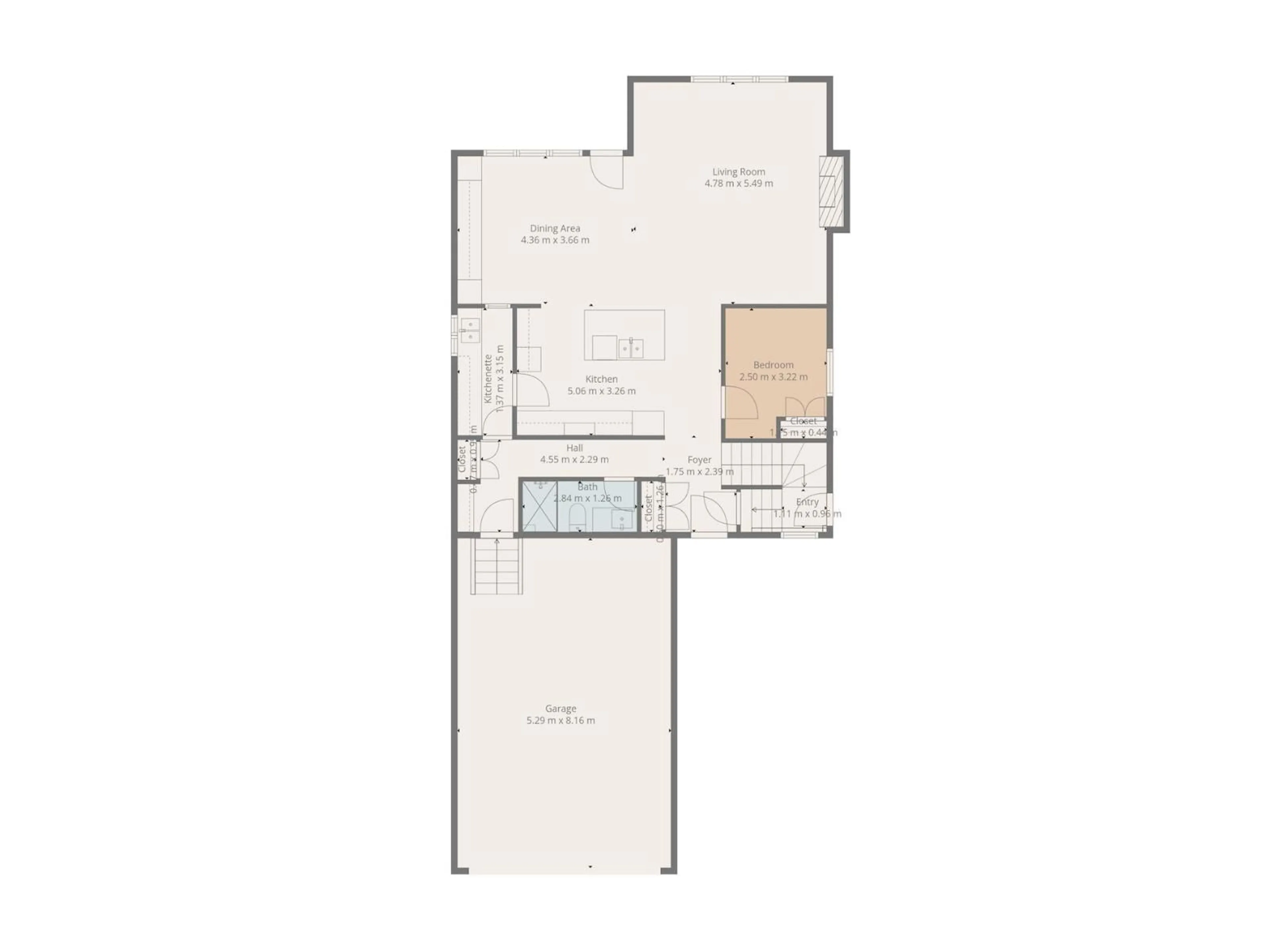 Floor plan for NW - 7156 177 AV, Edmonton Alberta T5Z0W9