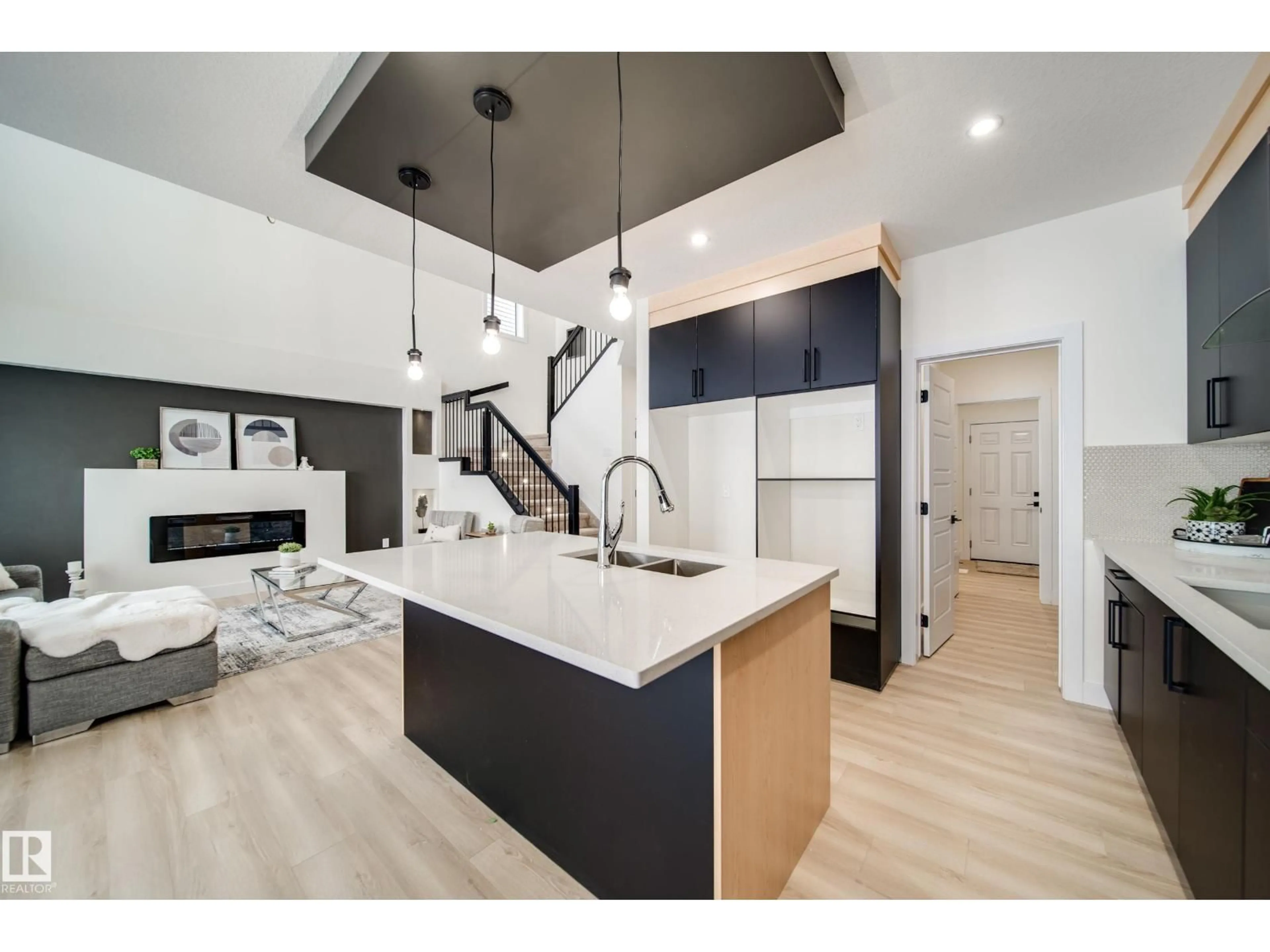 Open concept kitchen, unknown for NW - 7156 177 AV, Edmonton Alberta T5Z0W9