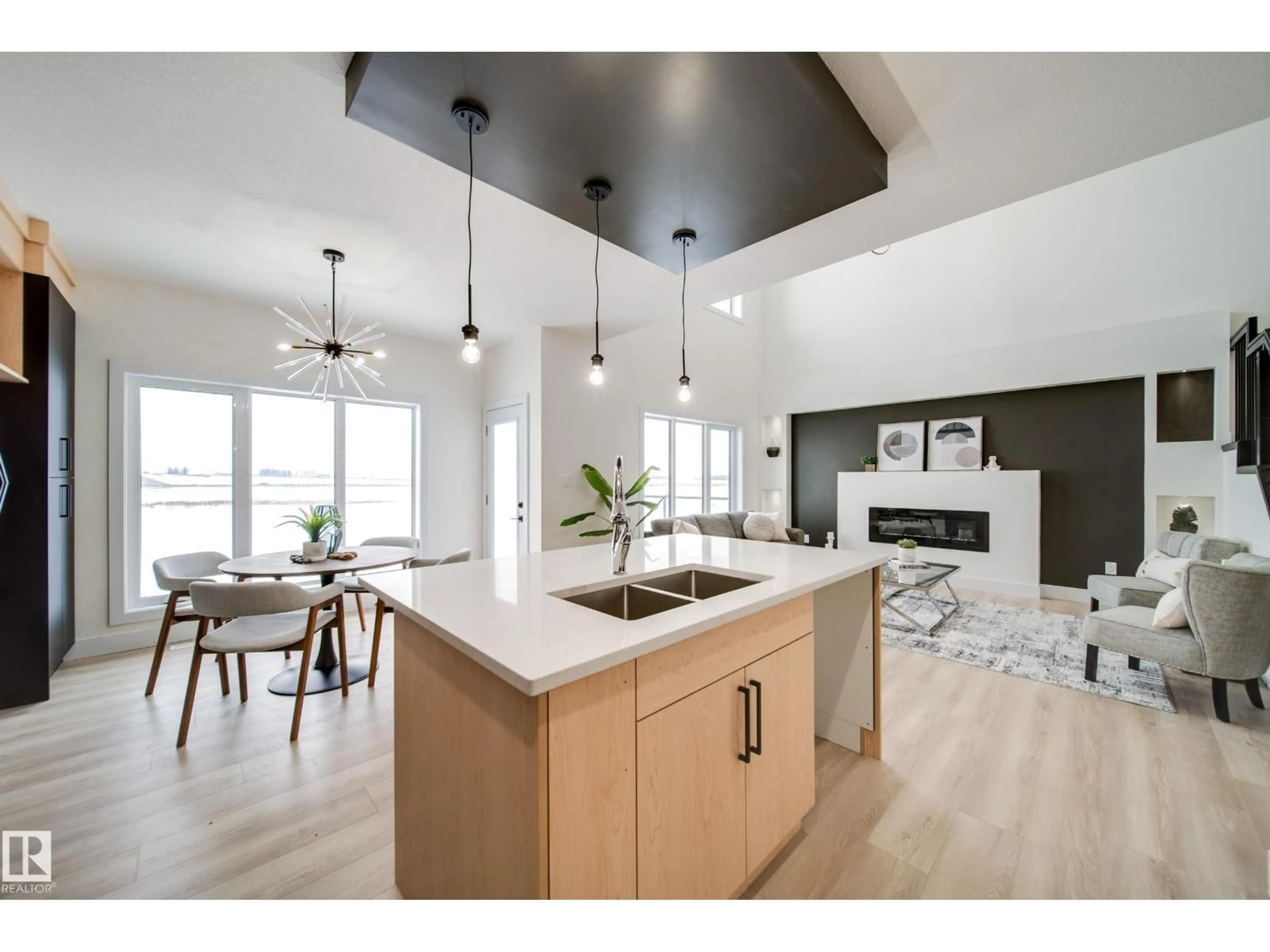 Open concept kitchen, unknown for NW - 7156 177 AV, Edmonton Alberta T5Z0W9