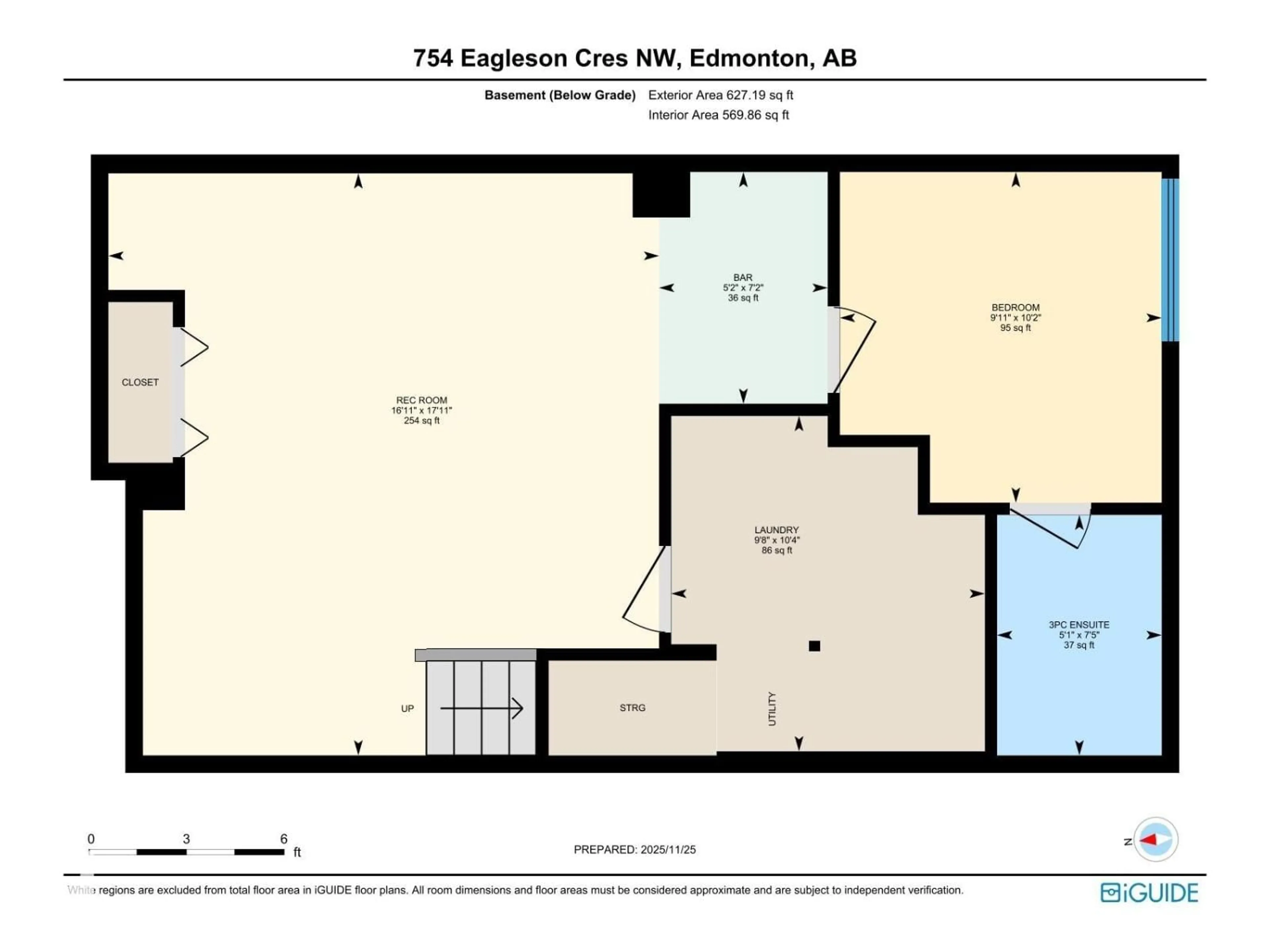 Floor plan for 754 EAGLESON CR, Edmonton Alberta T6M0V2