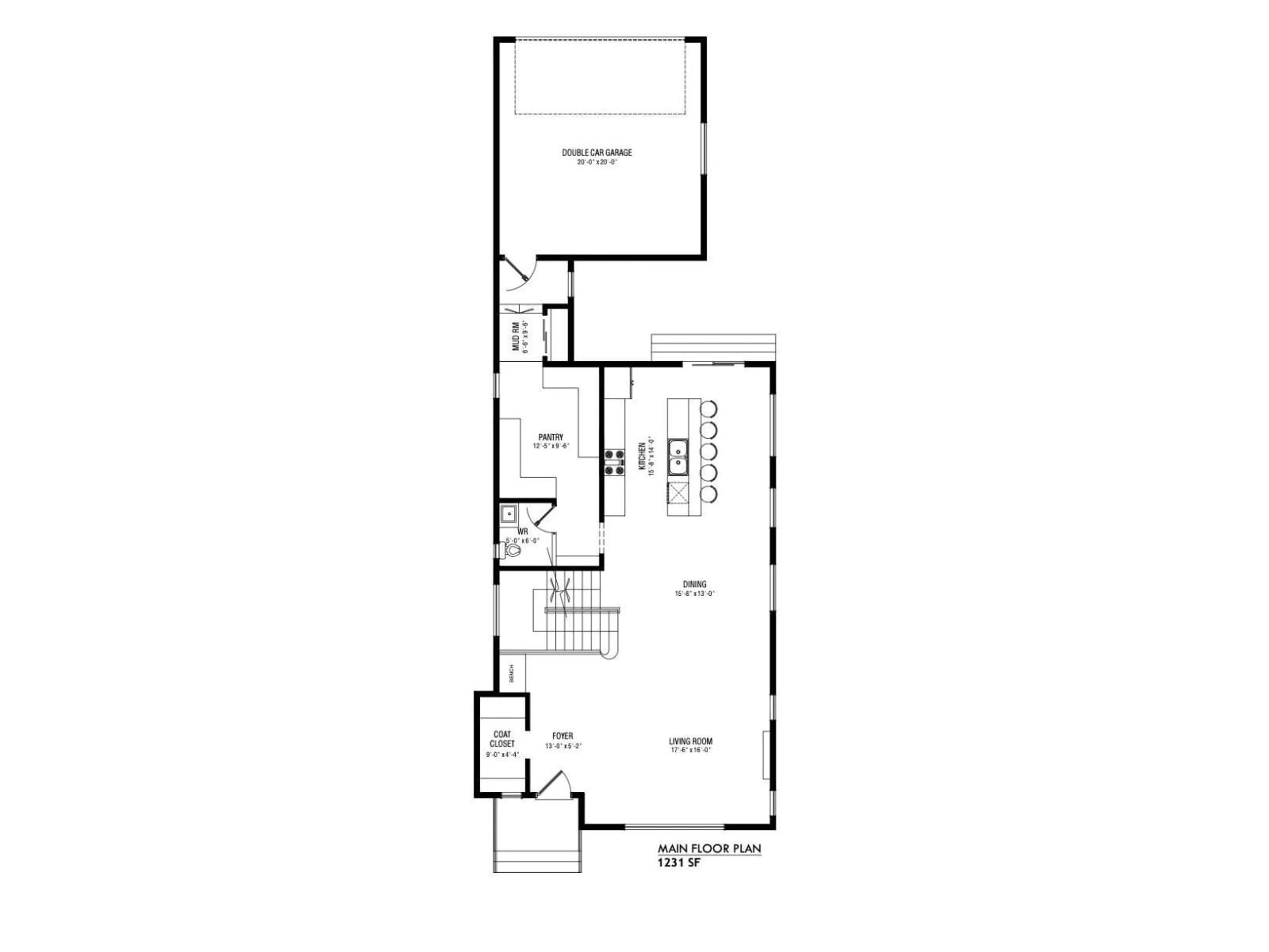 Floor plan for 4142 122 ST, Edmonton Alberta T6J0W8