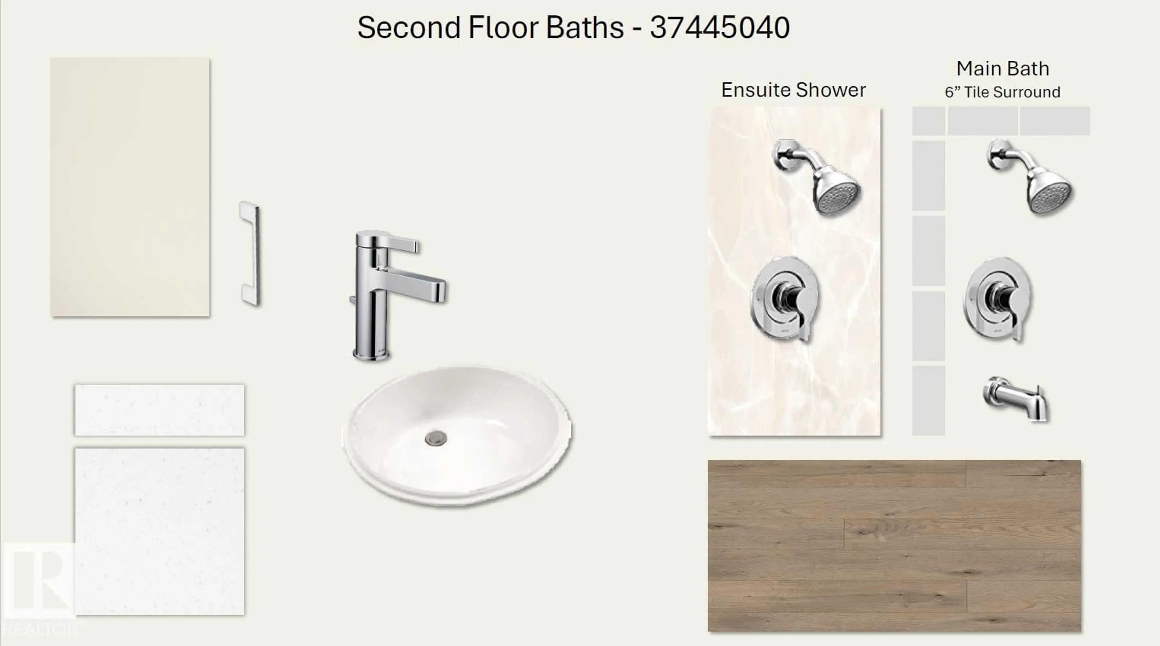 Standard bathroom, ceramic/tile floor for NW - 1607 206 ST, Edmonton Alberta T6M2P5