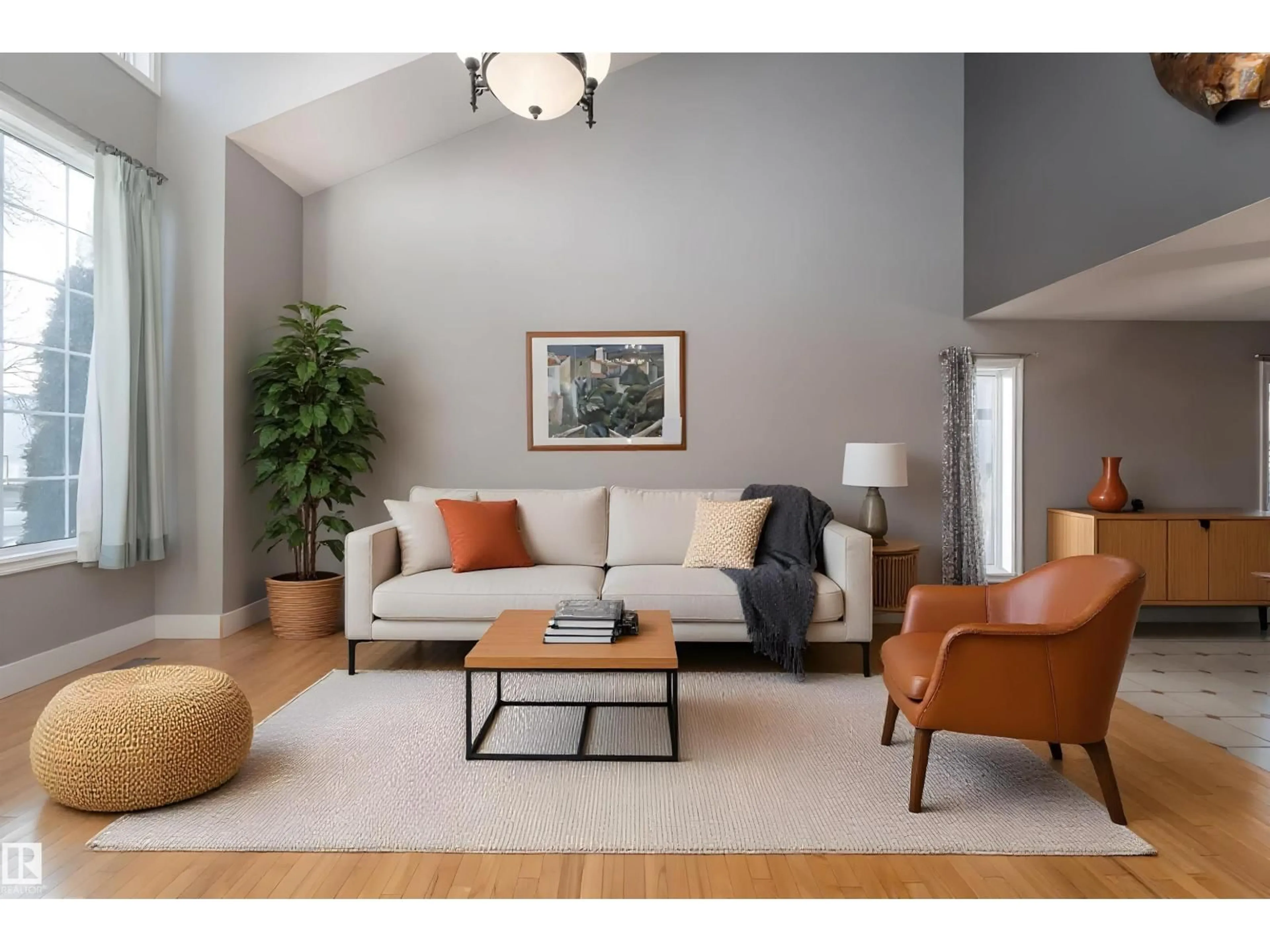 Living room with furniture, unknown for 16108 109 ST, Edmonton Alberta T5E3V8