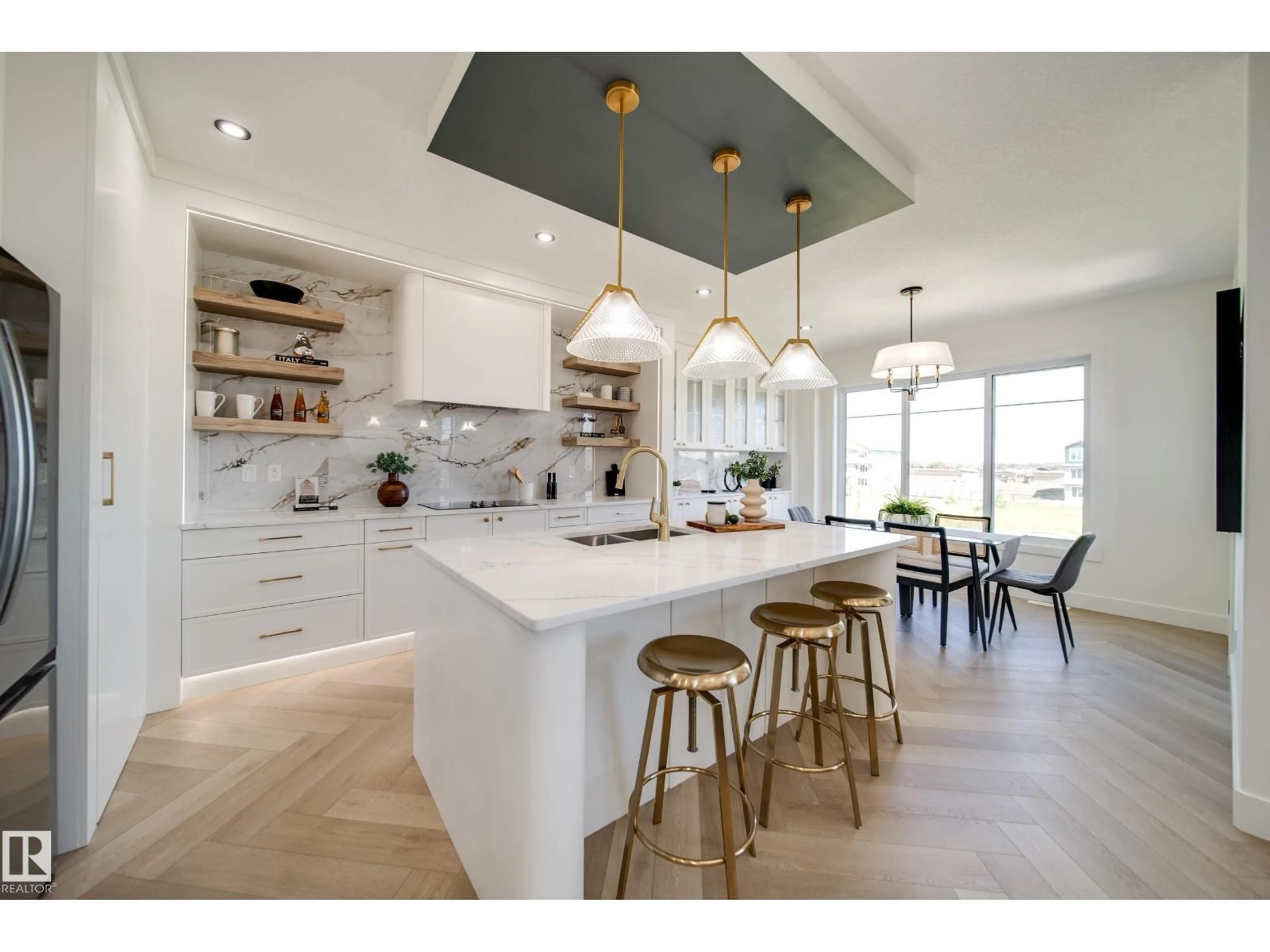 Open concept kitchen, unknown for 7023 177 AV, Edmonton Alberta T5Z0W9