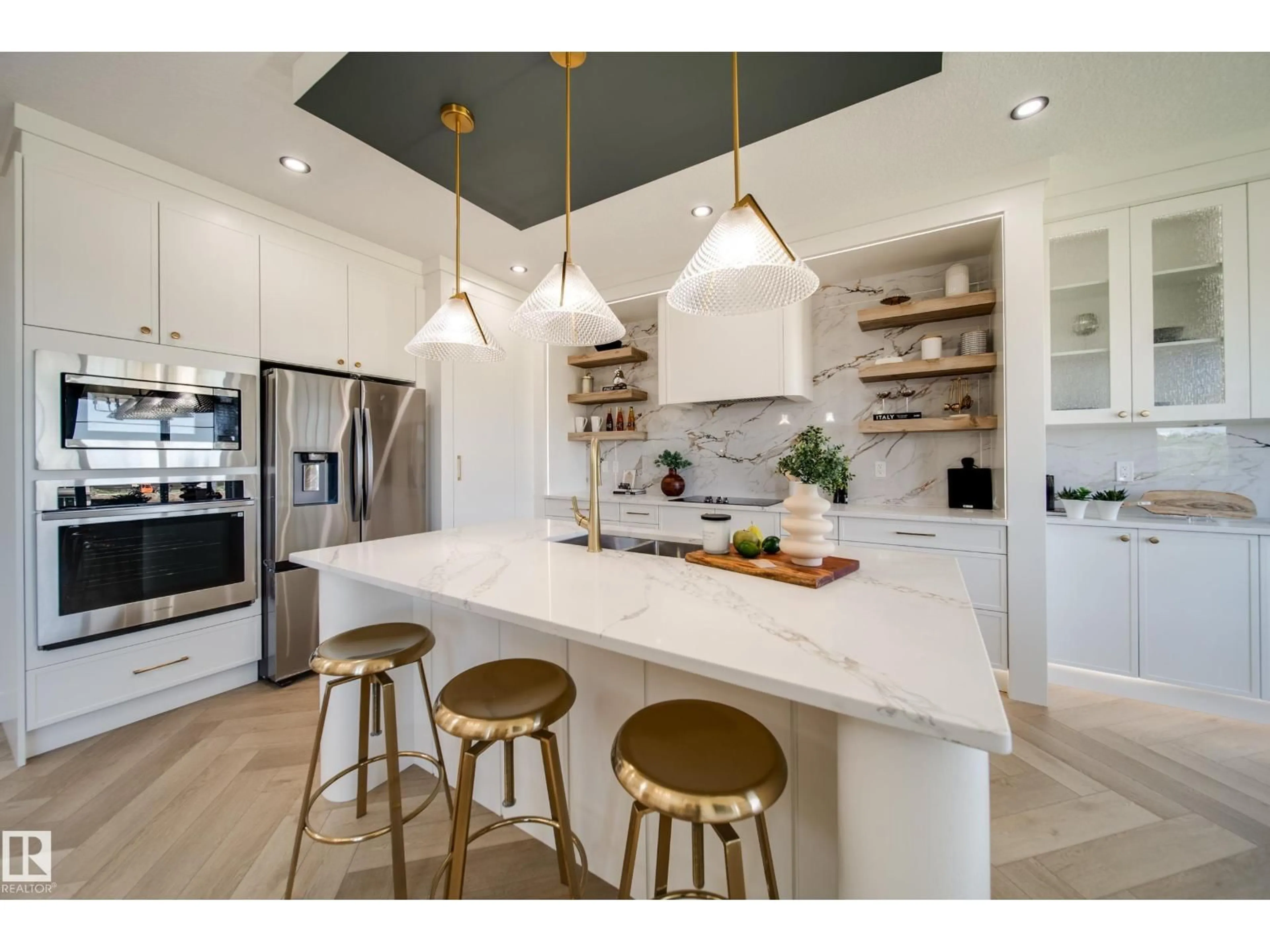 Open concept kitchen, unknown for 7027 177 AV, Edmonton Alberta T5Z0W9