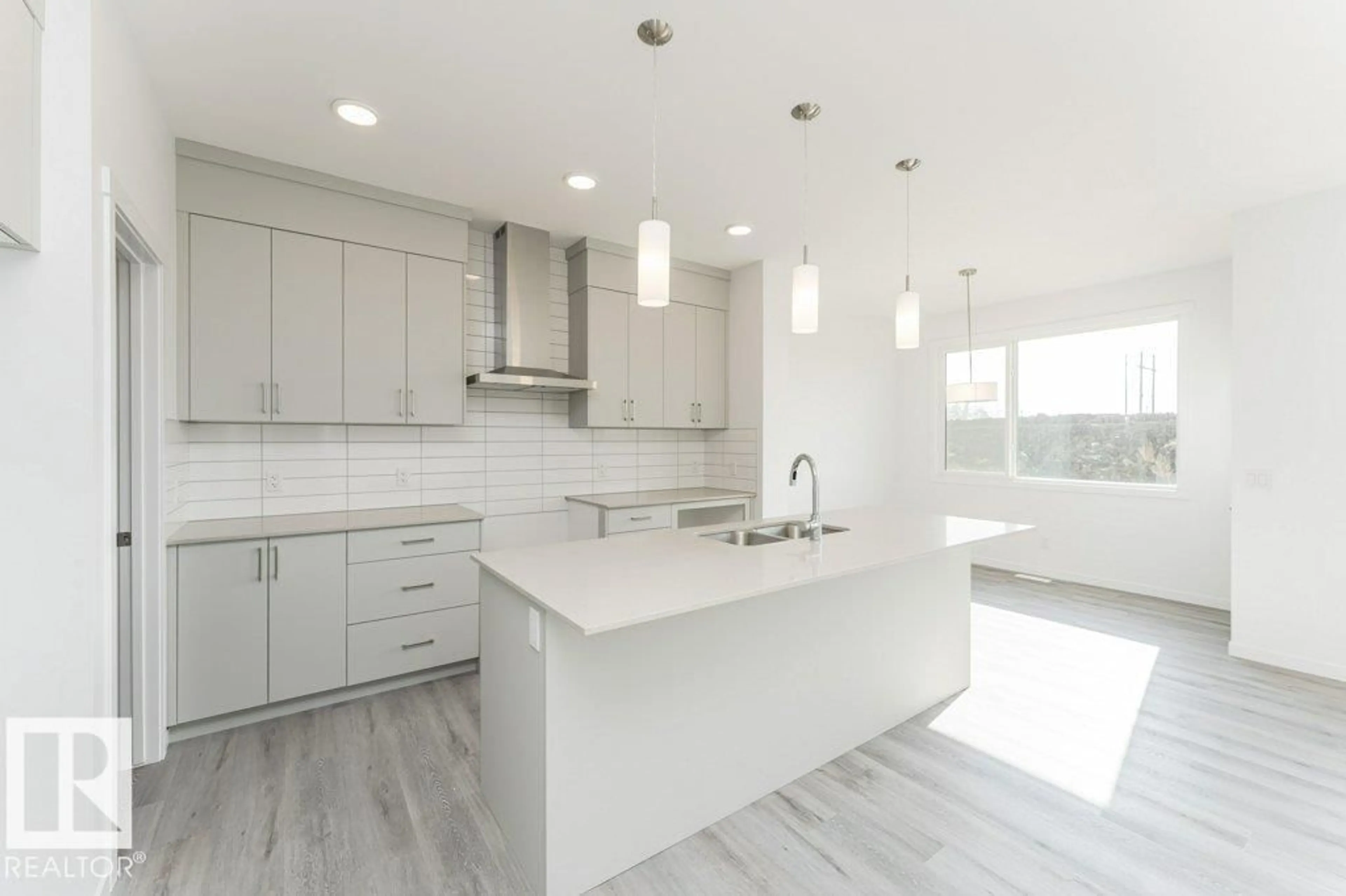 Open concept kitchen, ceramic/tile floor for 2361 EGRET WY, Edmonton Alberta T6M3G8