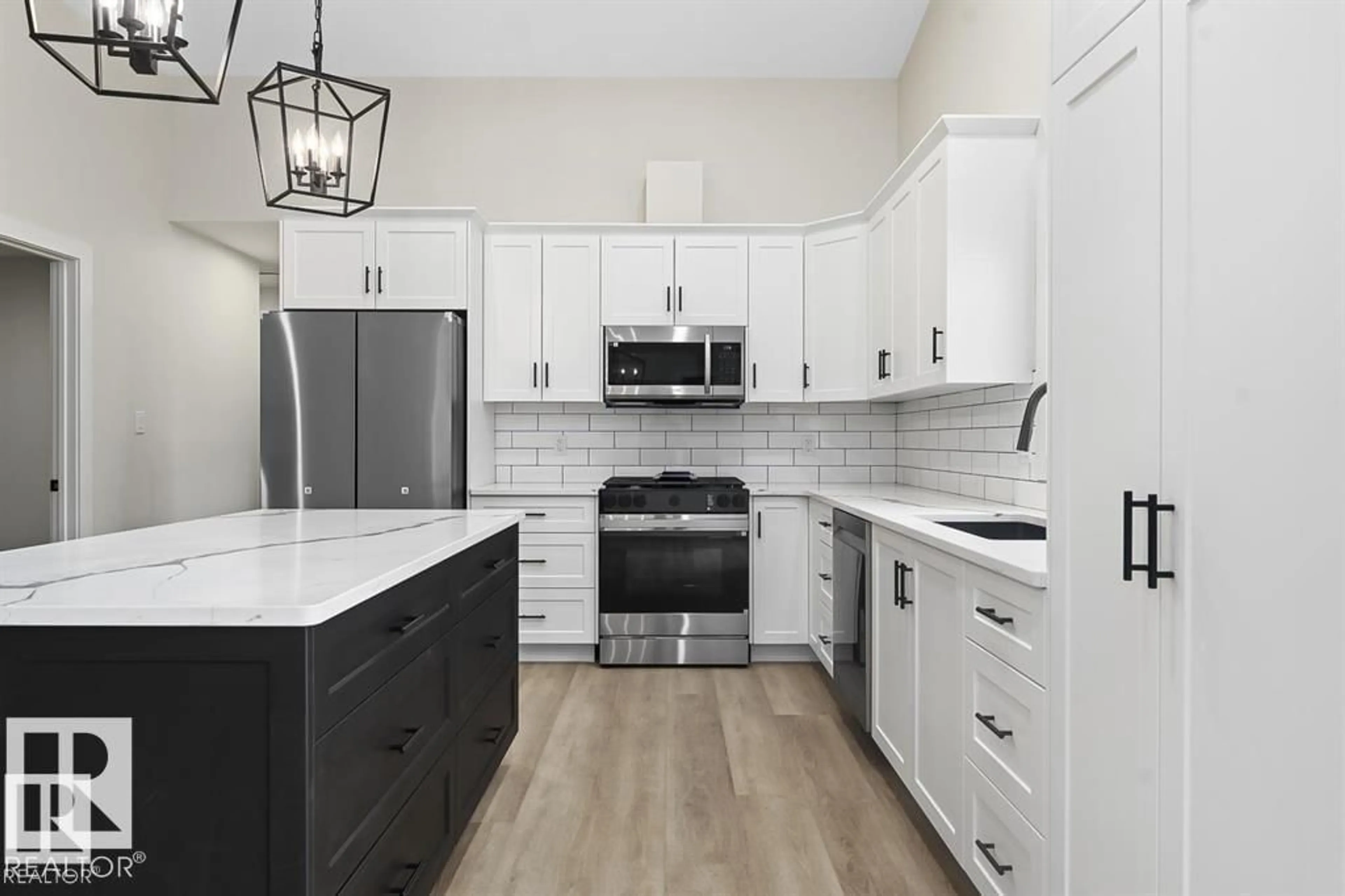 Open concept kitchen, ceramic/tile floor for 1436 WILDRYE CR, Cold Lake Alberta T9M0K6