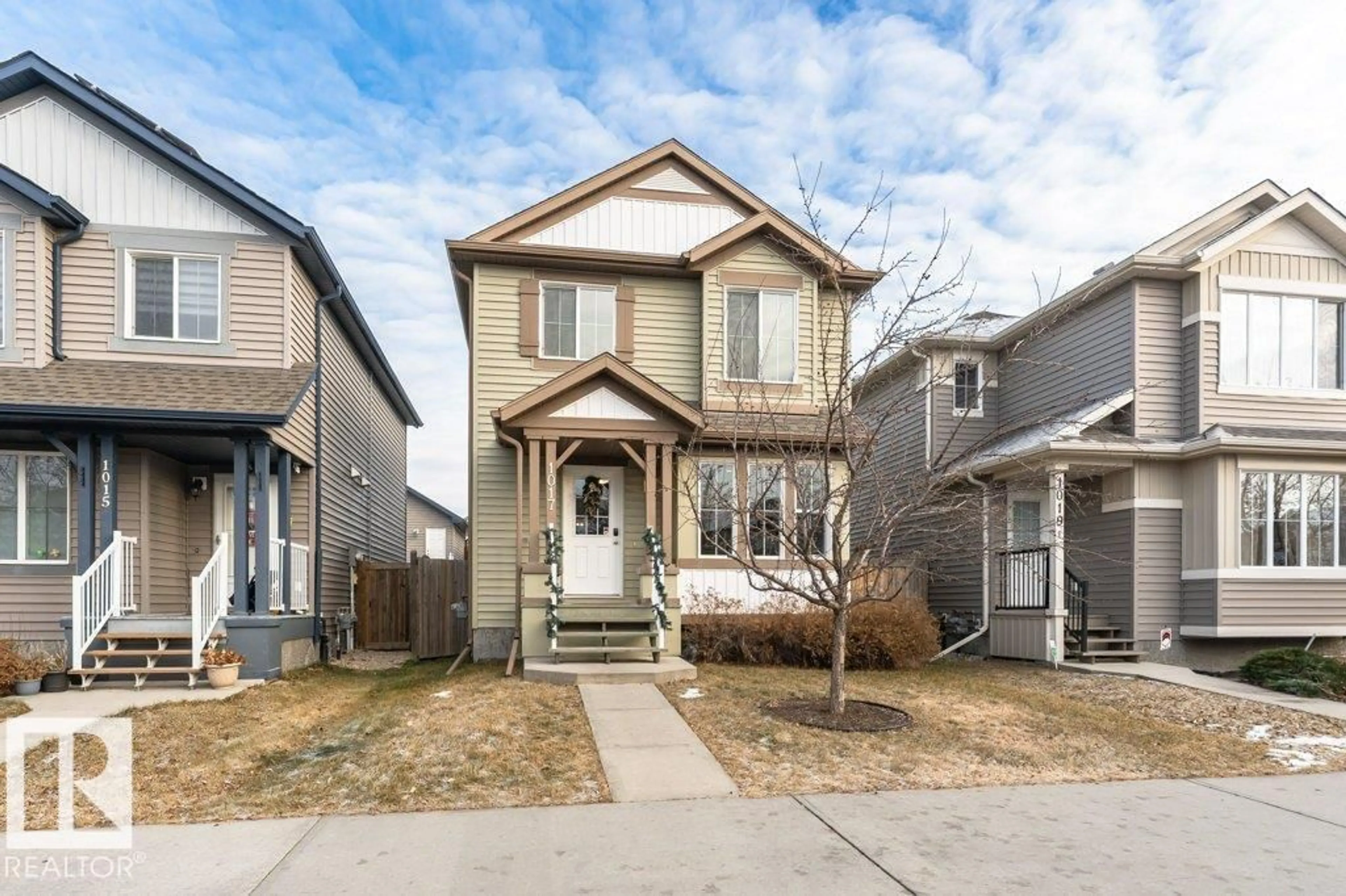 Home with vinyl exterior material, street for SW - 1017 WATT PM, Edmonton Alberta T6X1P5