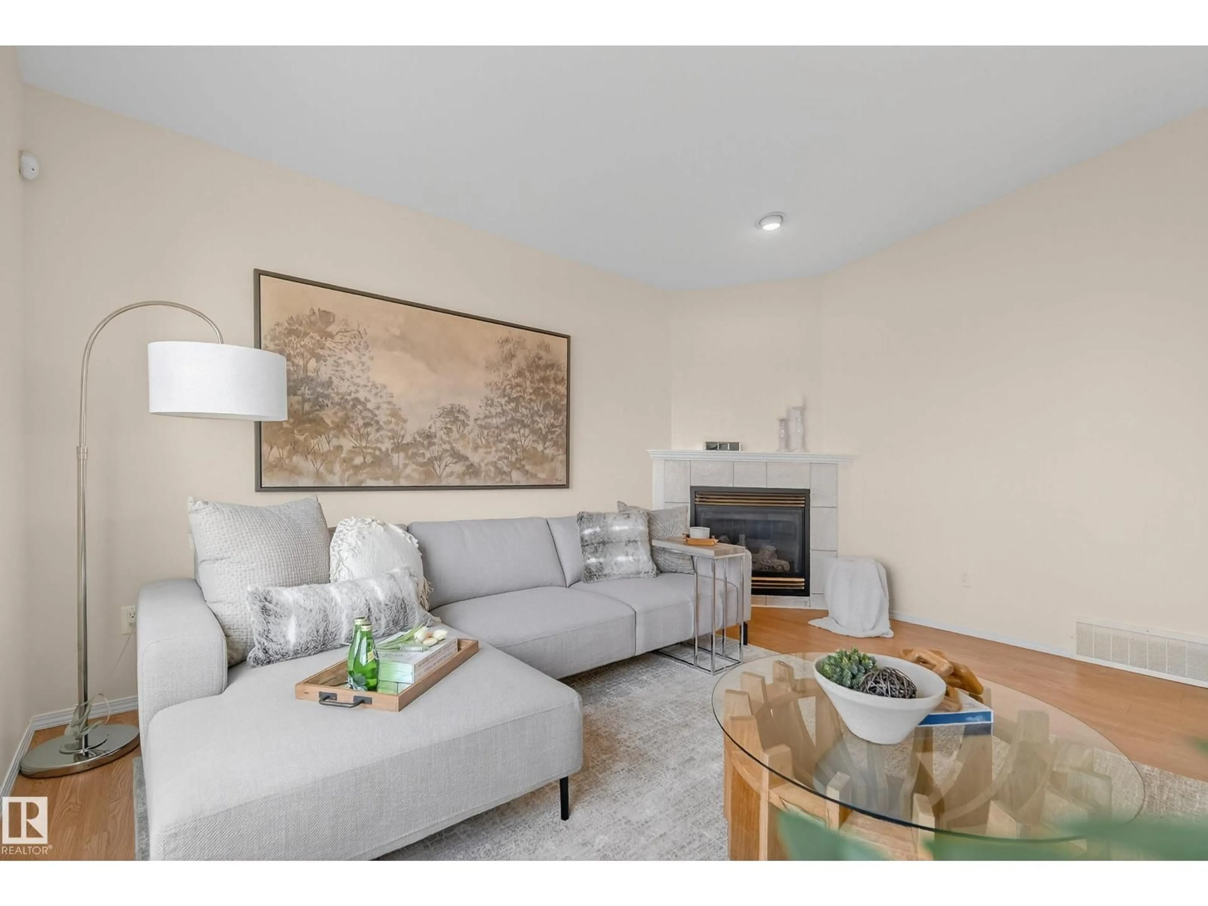 Living room with furniture, unknown for NW - 16233 131A ST, Edmonton Alberta T6V1X7