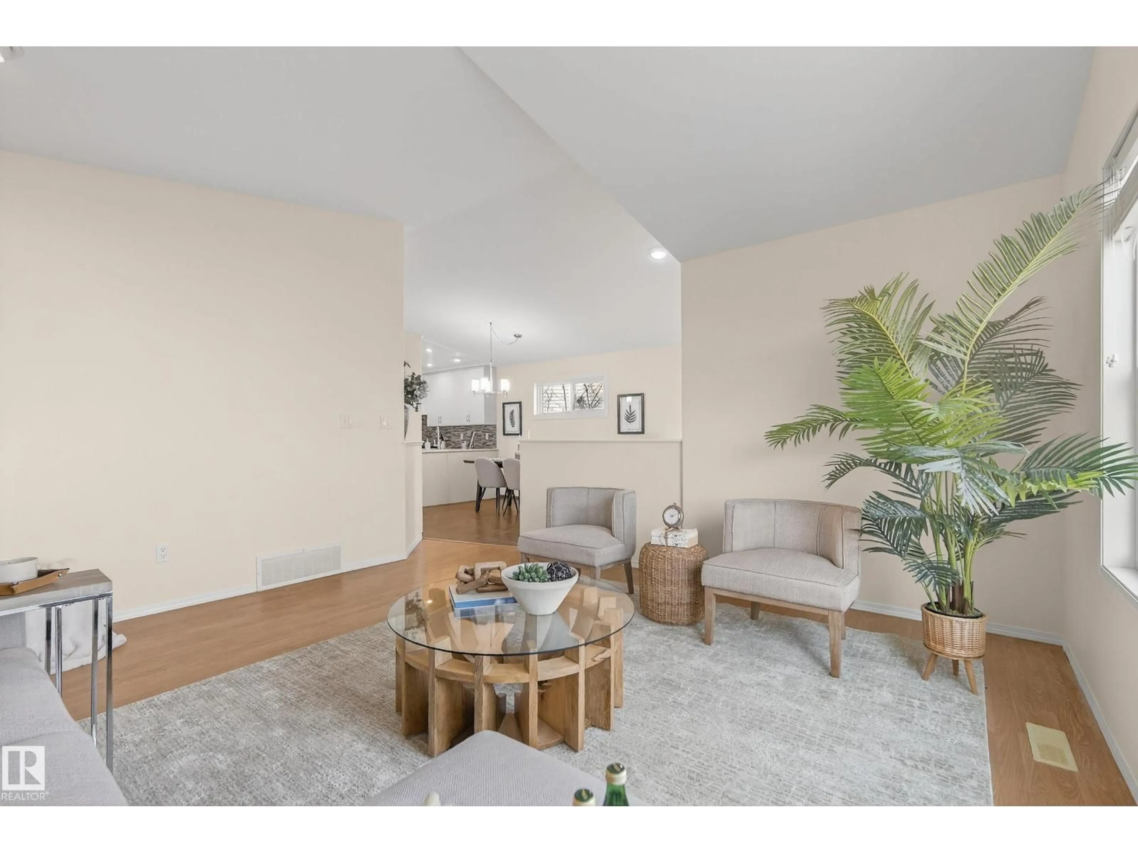 Living room with furniture, unknown for NW - 16233 131A ST, Edmonton Alberta T6V1X7