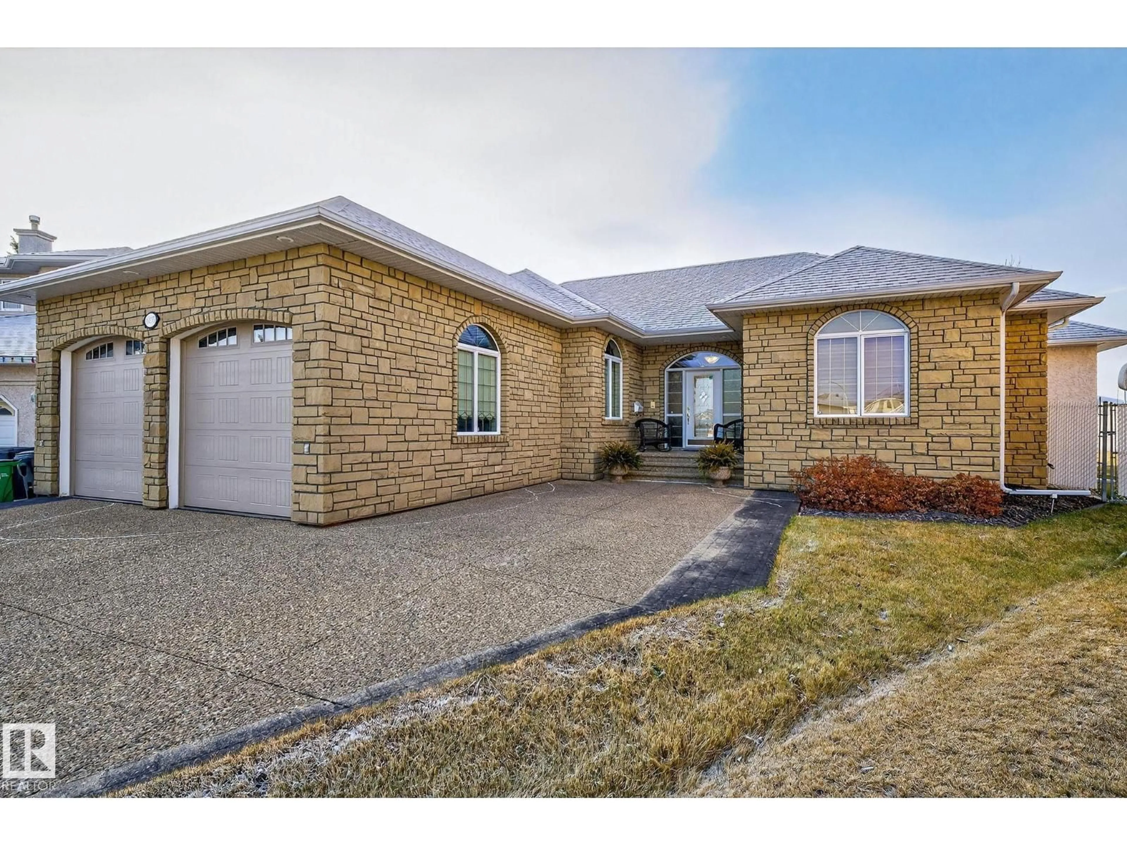 Home with brick exterior material, street for 8835 159A AV, Edmonton Alberta T5Z3E7