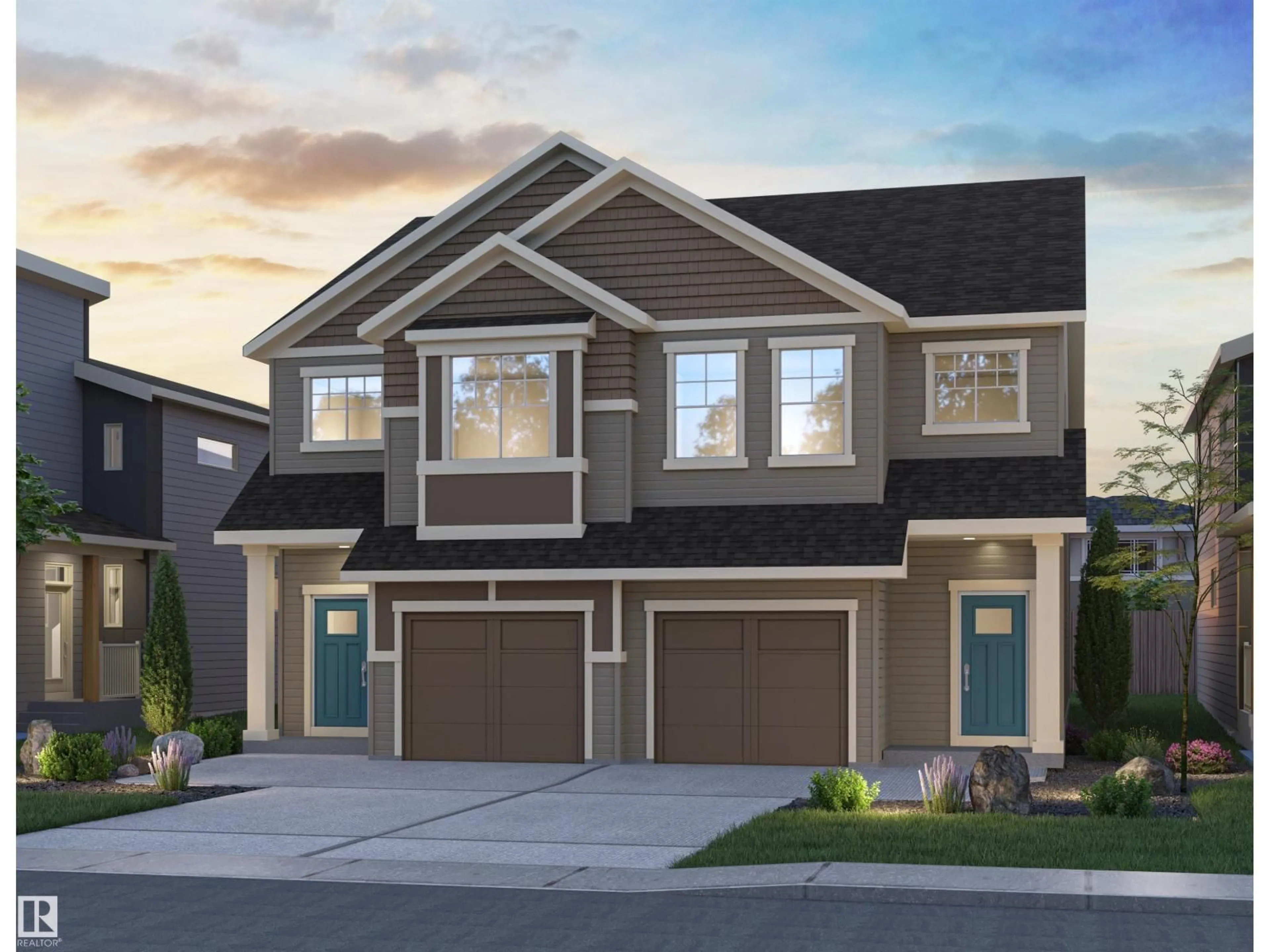 Home with vinyl exterior material, street for 3725 ERLANGER DR, Edmonton Alberta T6M3G6