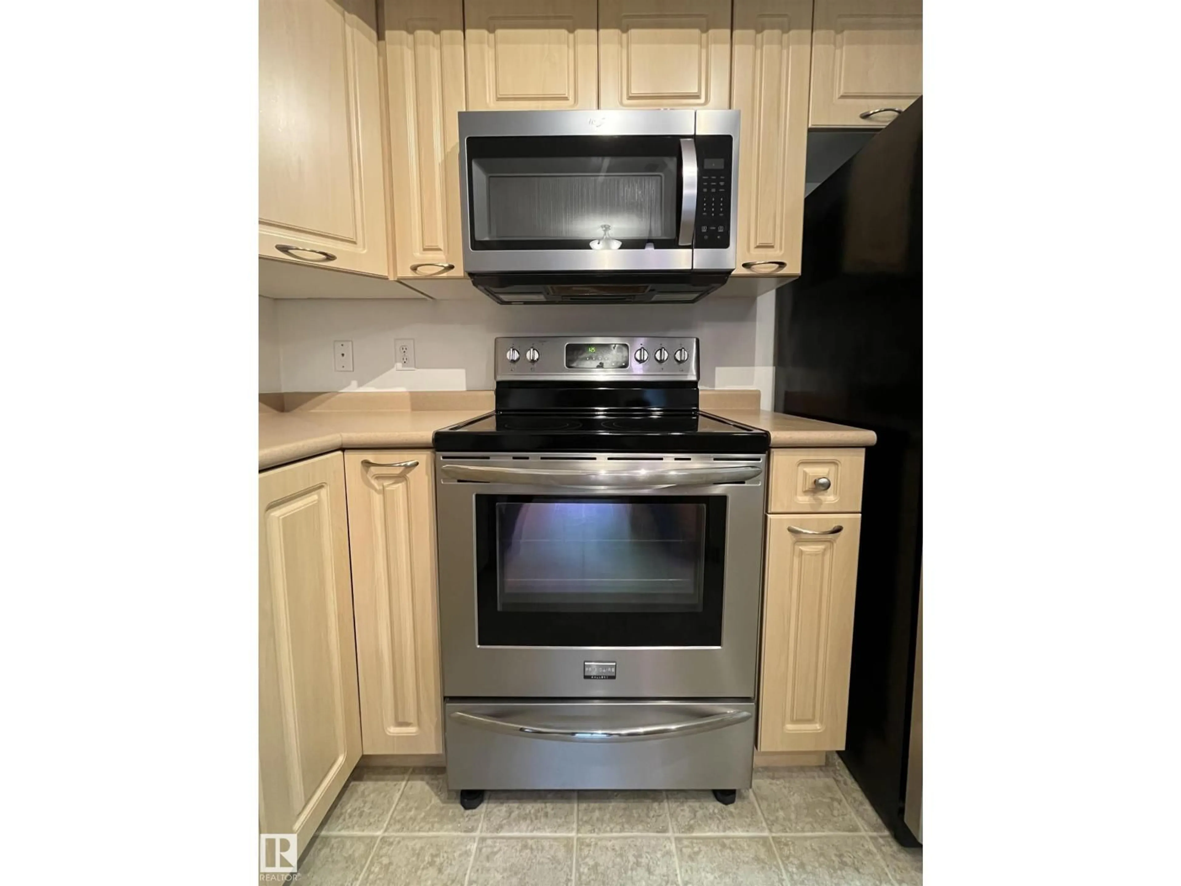 Standard kitchen, unknown for #123 - 6315 135 AV, Edmonton Alberta T5A5J7