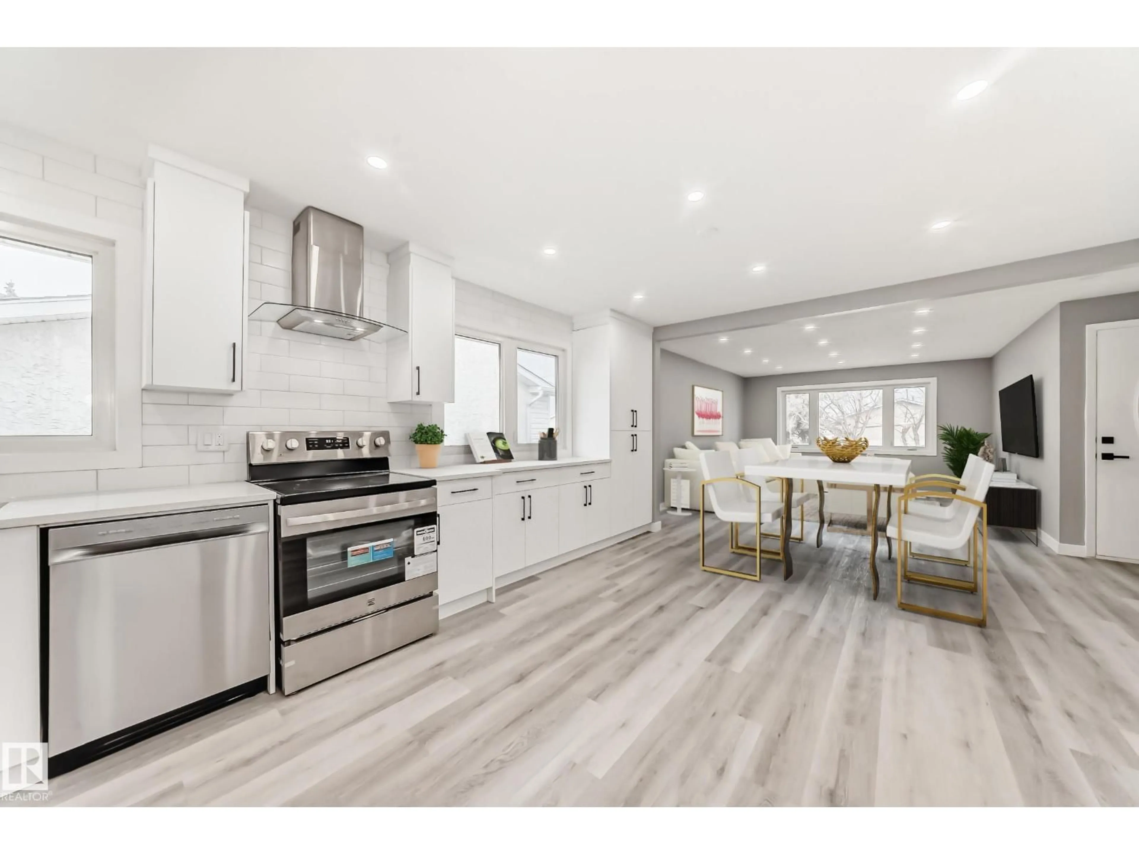 Open concept kitchen, unknown for 7011 135A AV, Edmonton Alberta T5C2H7