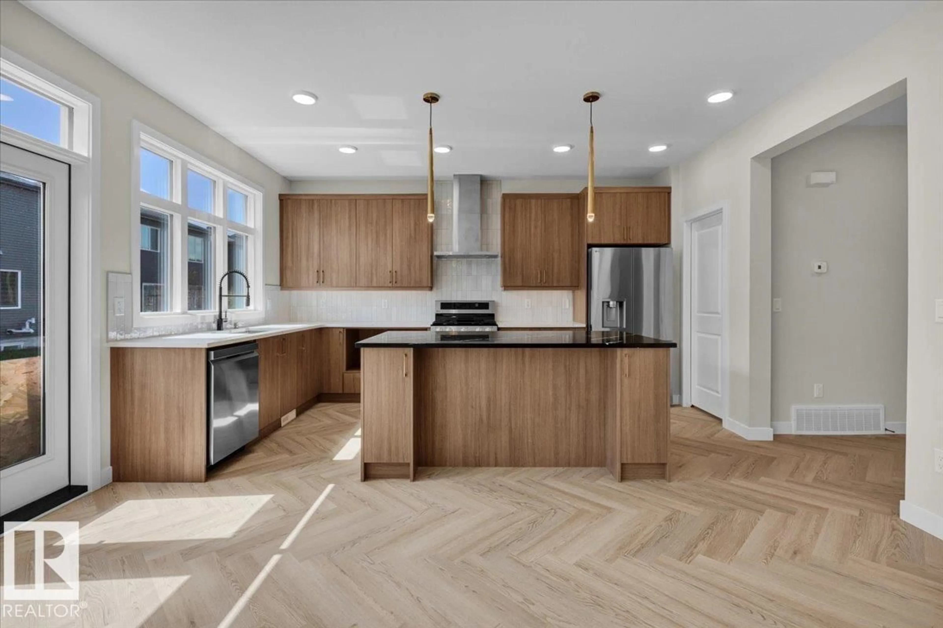 Open concept kitchen, unknown for LI SW - 5822 KOOTOOK LINK, Edmonton Alberta T6W4Z6