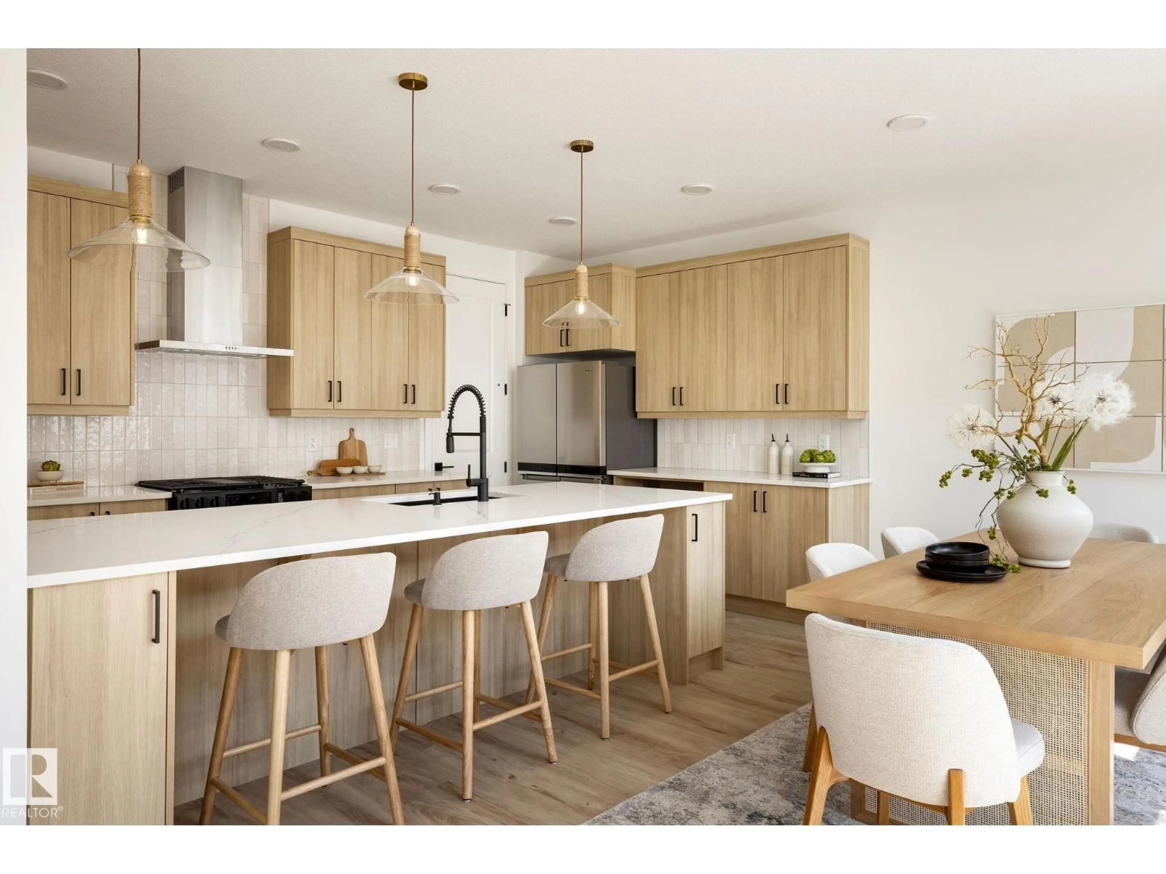 Open concept kitchen, unknown for LI - 5824 KOOTOOK LINK, Edmonton Alberta T6W4Z6