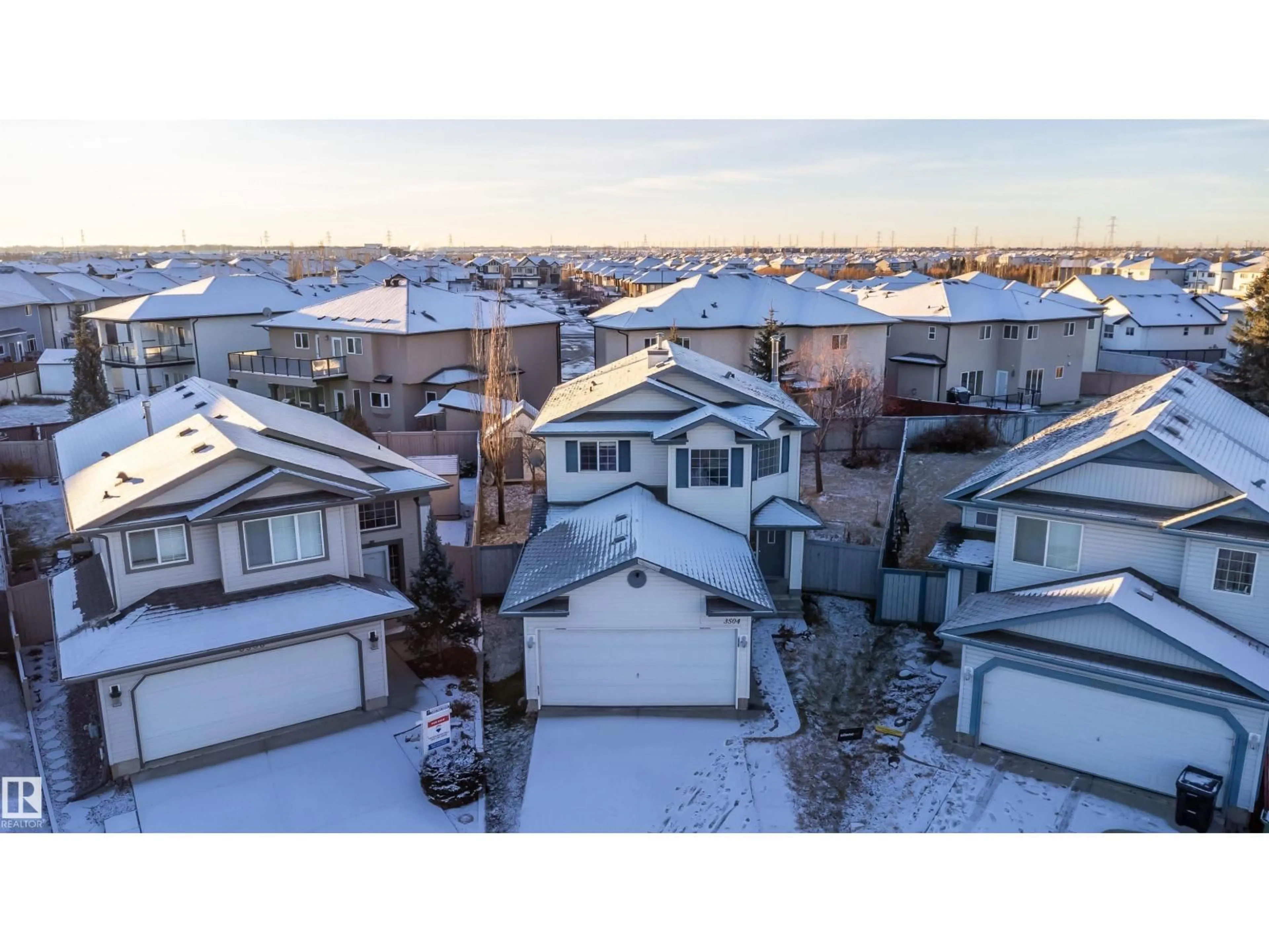 A pic from outside/outdoor area/front of a property/back of a property/a pic from drone, unknown for NW - 3504 20 ST, Edmonton Alberta T6T1Y2