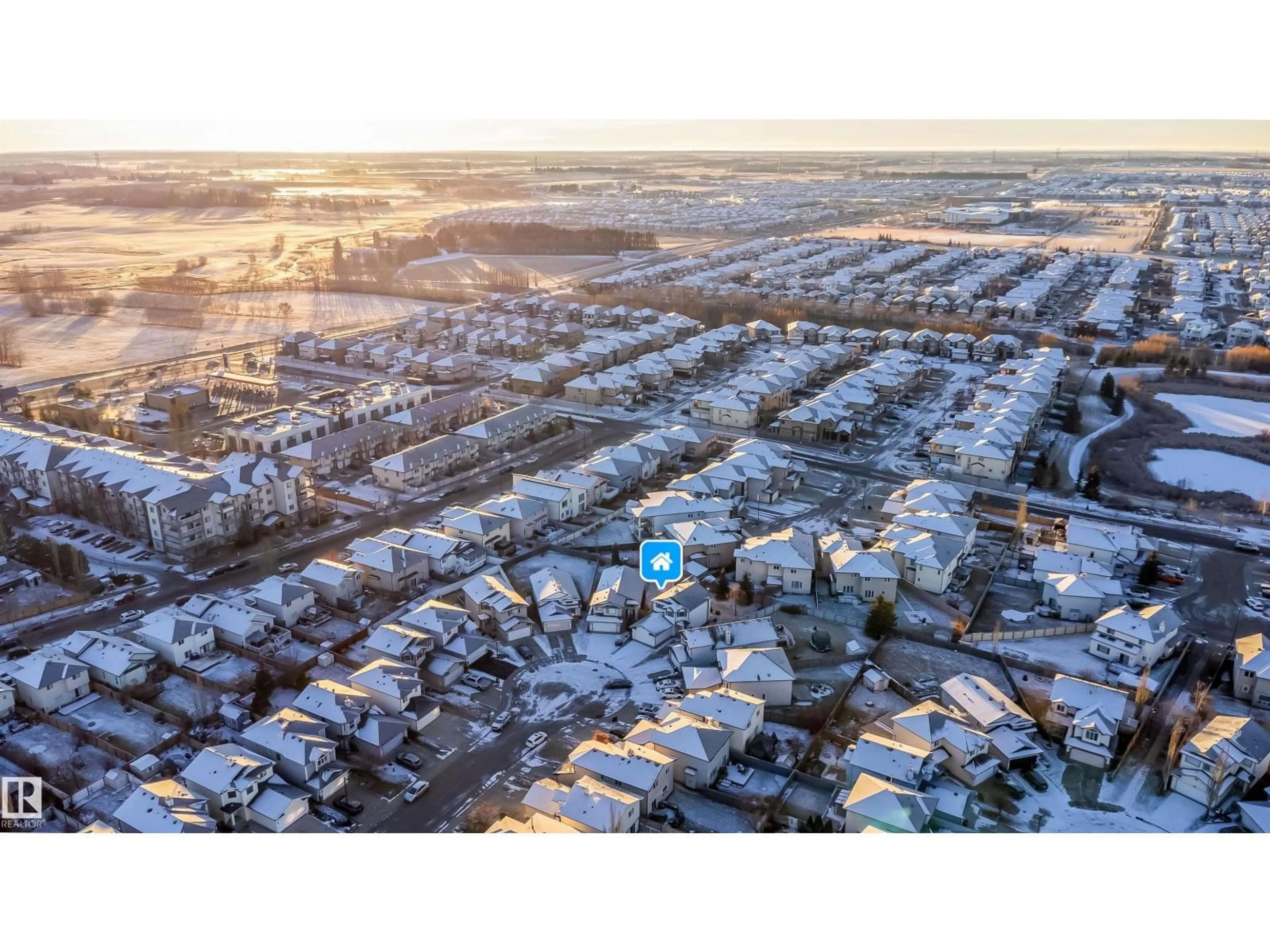 A pic from outside/outdoor area/front of a property/back of a property/a pic from drone, street for NW - 3504 20 ST, Edmonton Alberta T6T1Y2