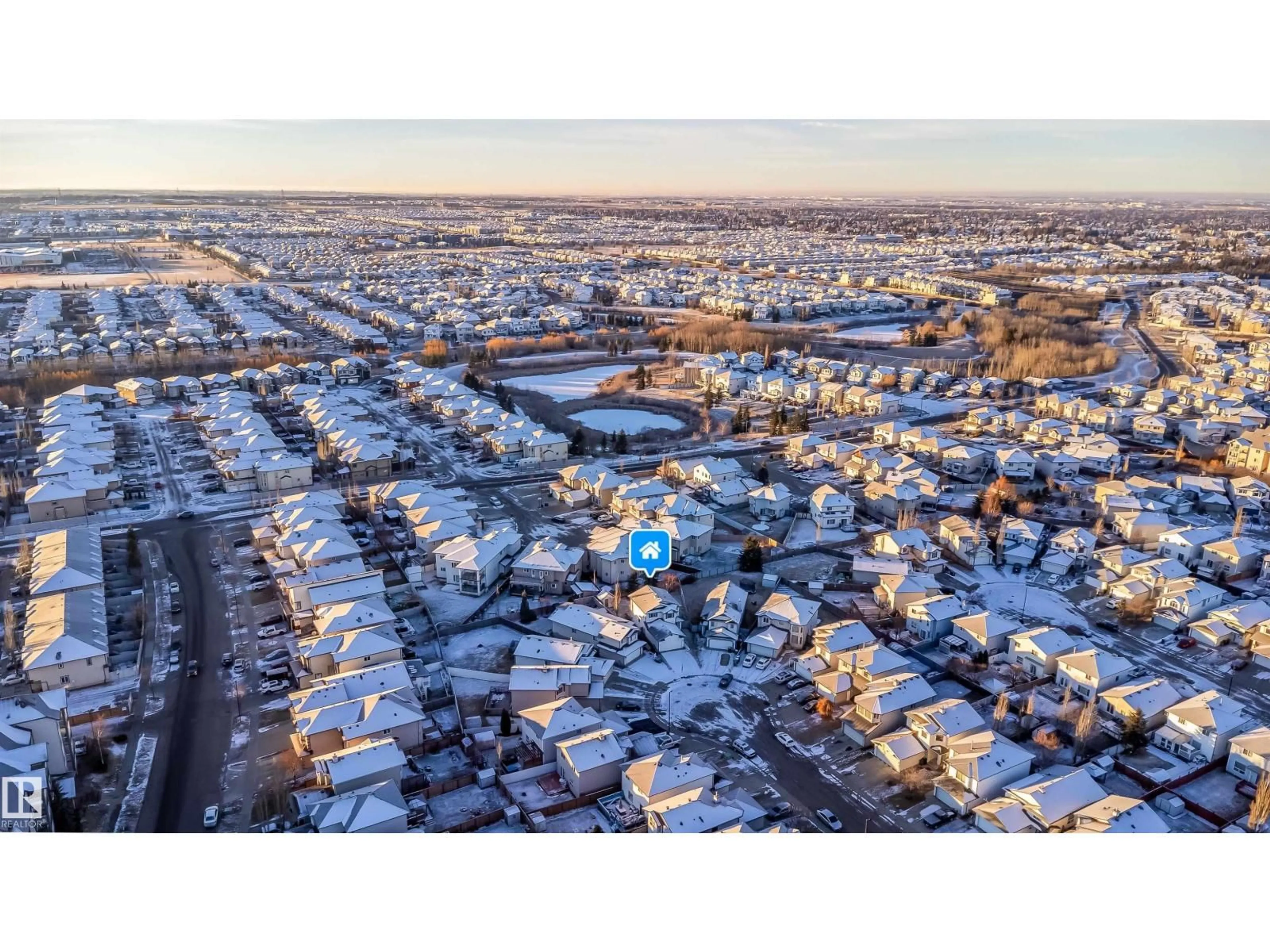 A pic from outside/outdoor area/front of a property/back of a property/a pic from drone, street for NW - 3504 20 ST, Edmonton Alberta T6T1Y2