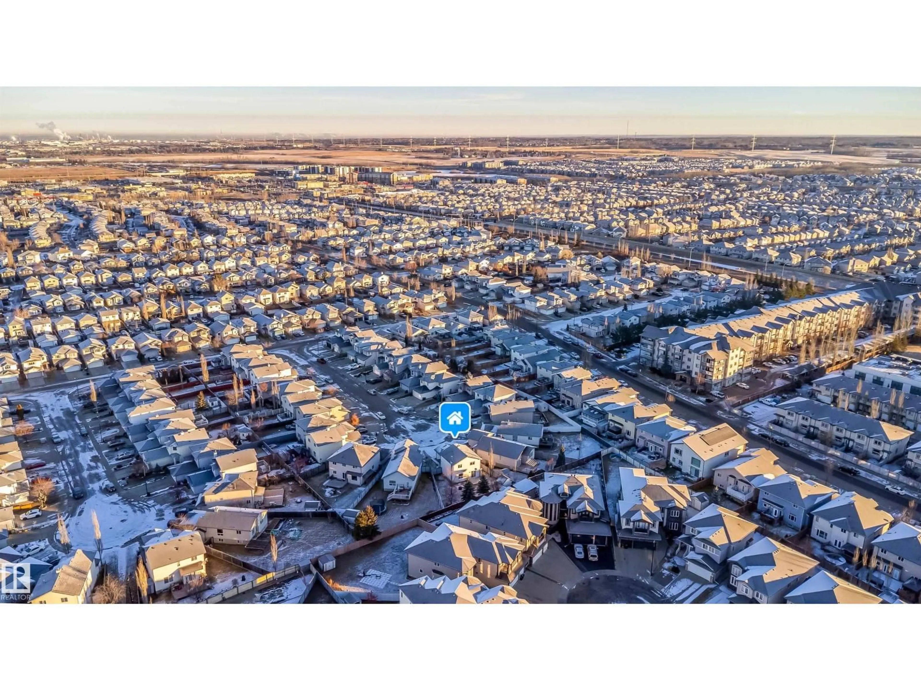 A pic from outside/outdoor area/front of a property/back of a property/a pic from drone, street for NW - 3504 20 ST, Edmonton Alberta T6T1Y2