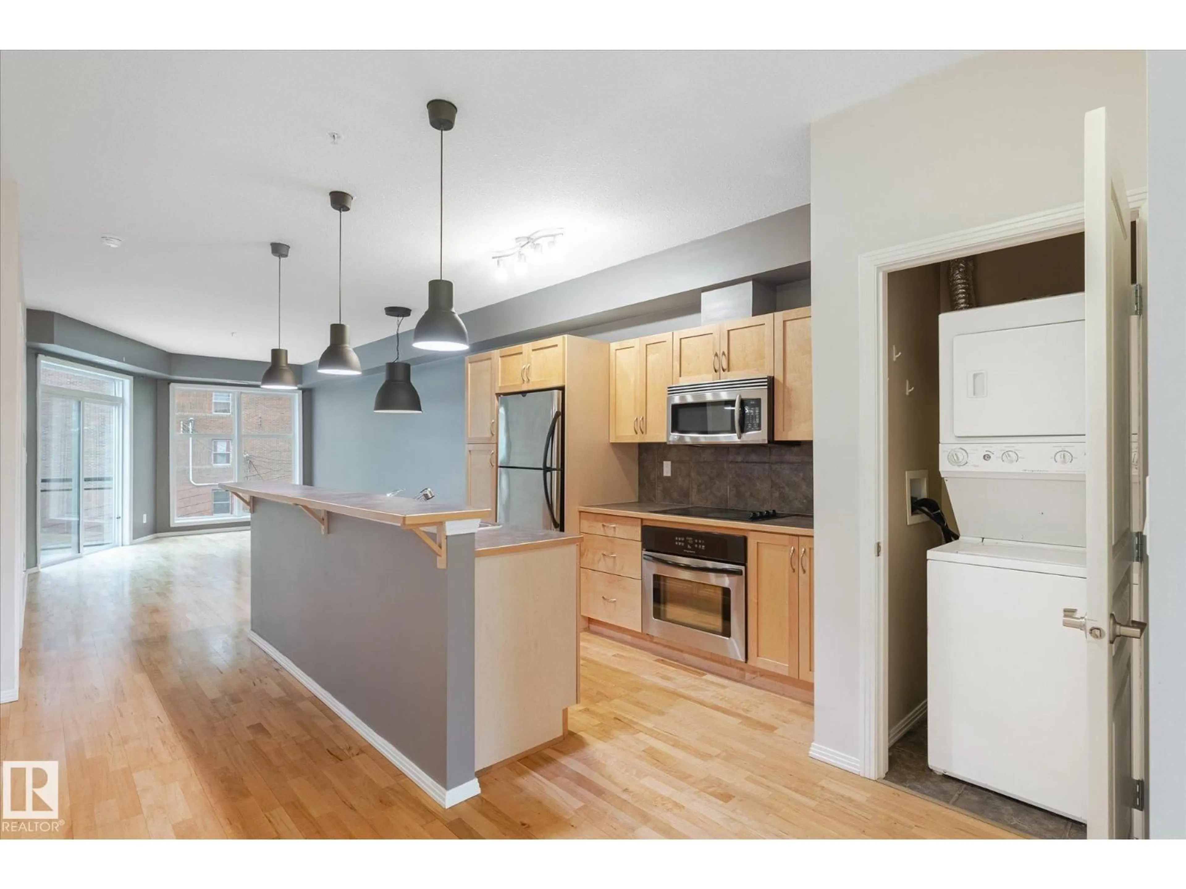 Open concept kitchen, unknown for NW - 511 10503 98 AV, Edmonton Alberta T5K0B2