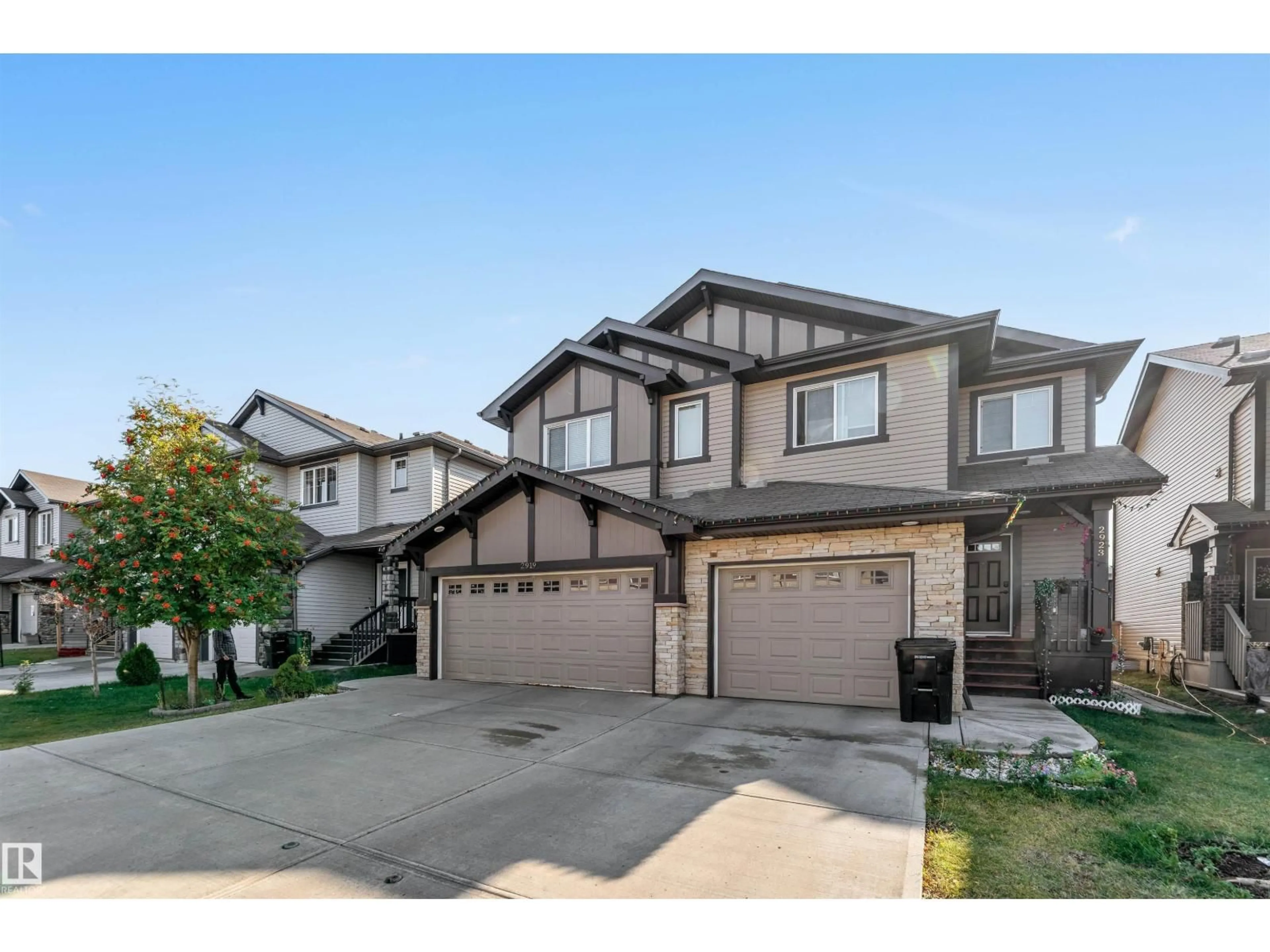 A pic from outside/outdoor area/front of a property/back of a property/a pic from drone, street for 2919 16 AV, Edmonton Alberta T6T0Z6