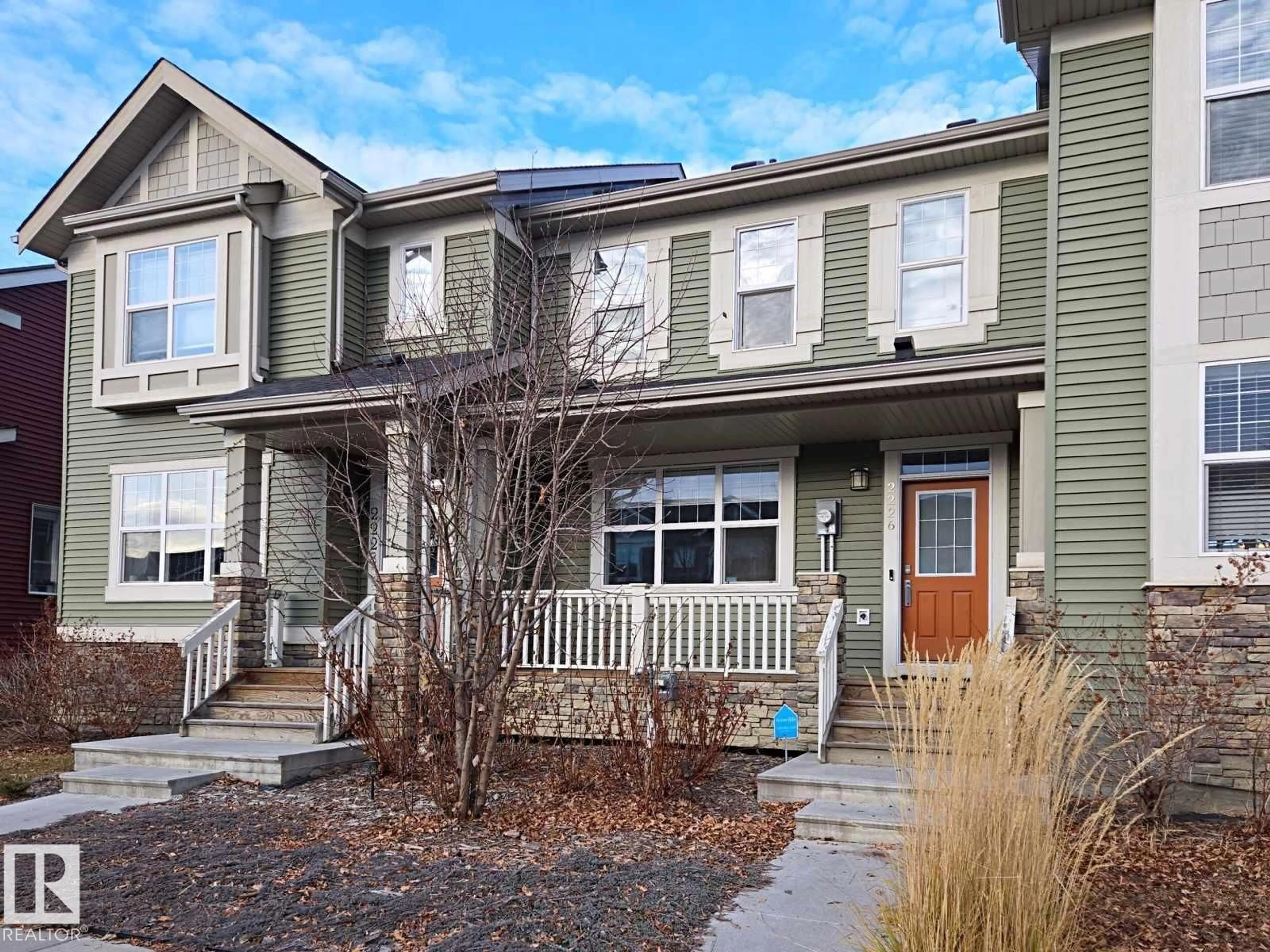 Home with vinyl exterior material, street for 2226 GLENRIDDING BV, Edmonton Alberta T6W3E5