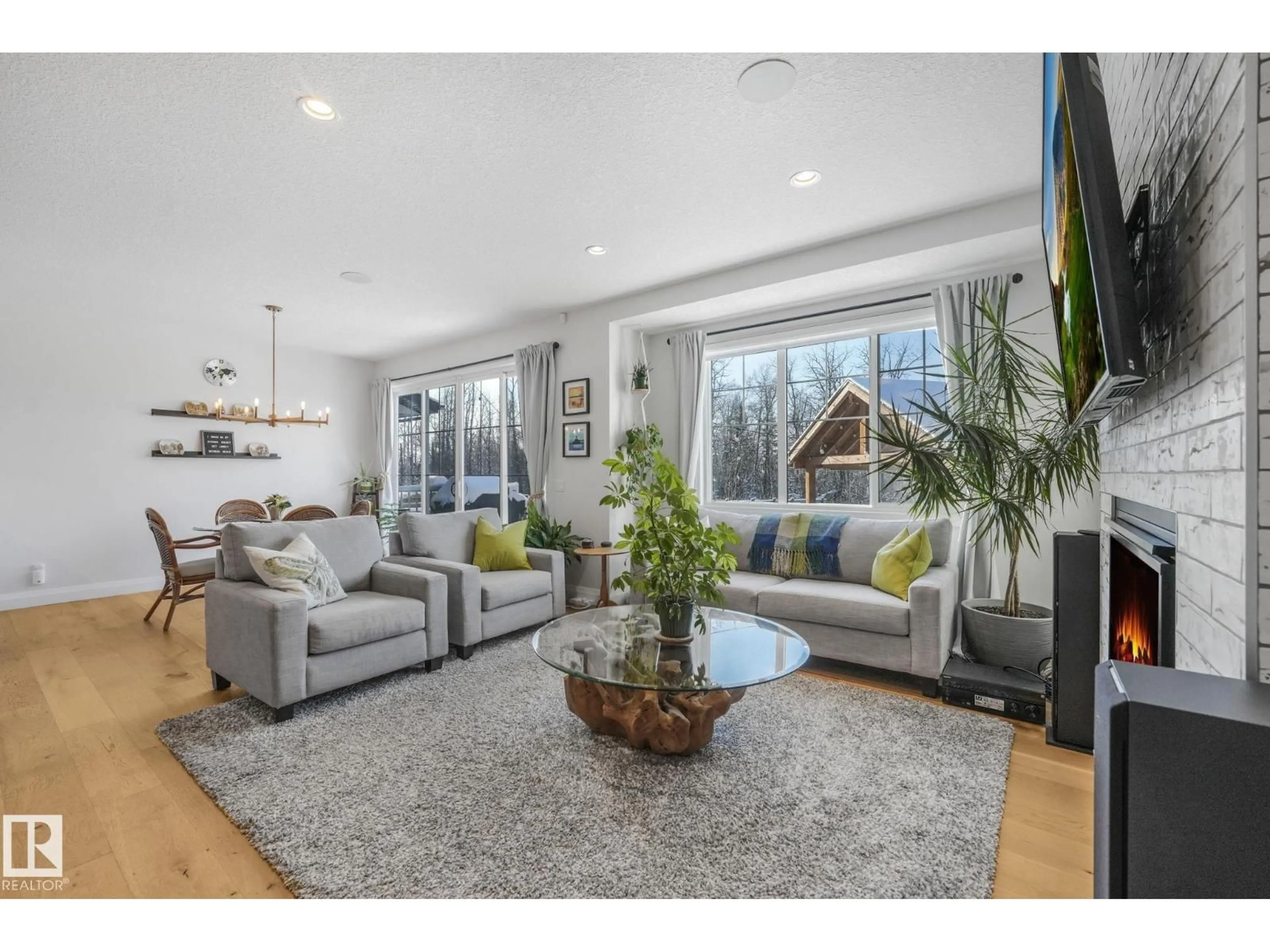 Living room with furniture, unknown for NW - 2732 204 ST, Edmonton Alberta T6M0W4