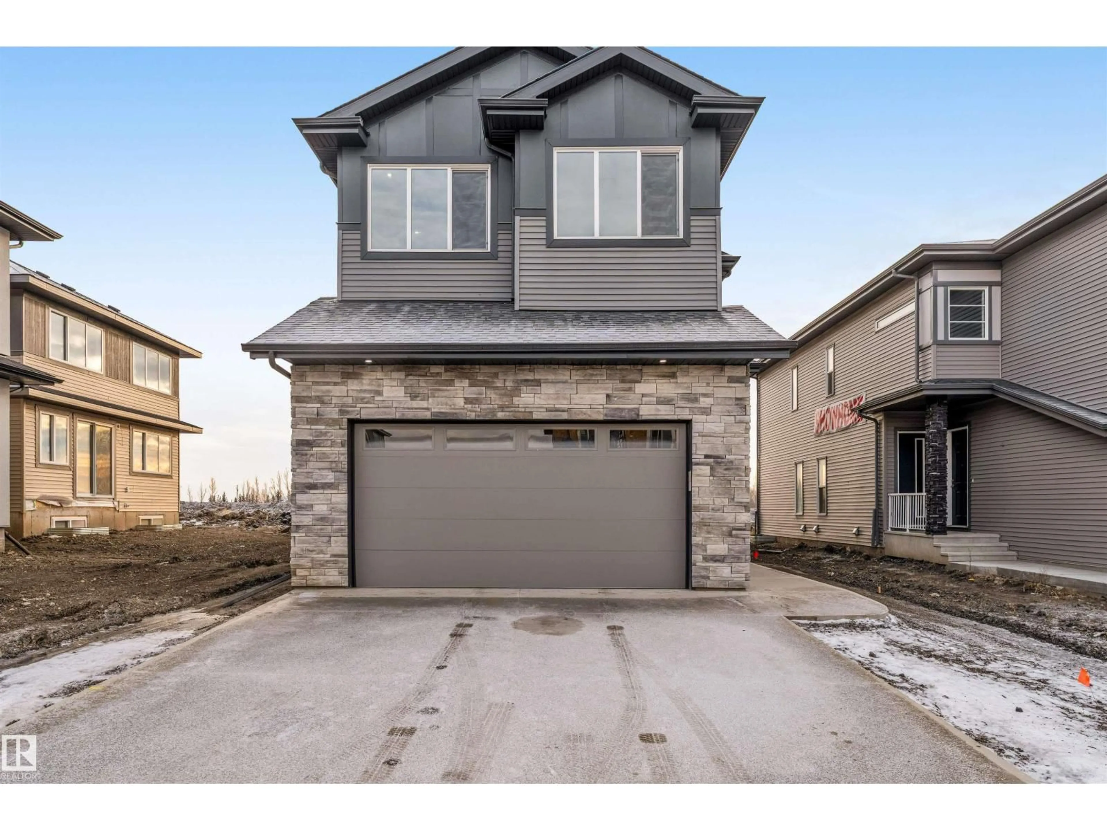 Home with brick exterior material, street for 1939 63 AV, Rural Leduc County Alberta T4X3C9