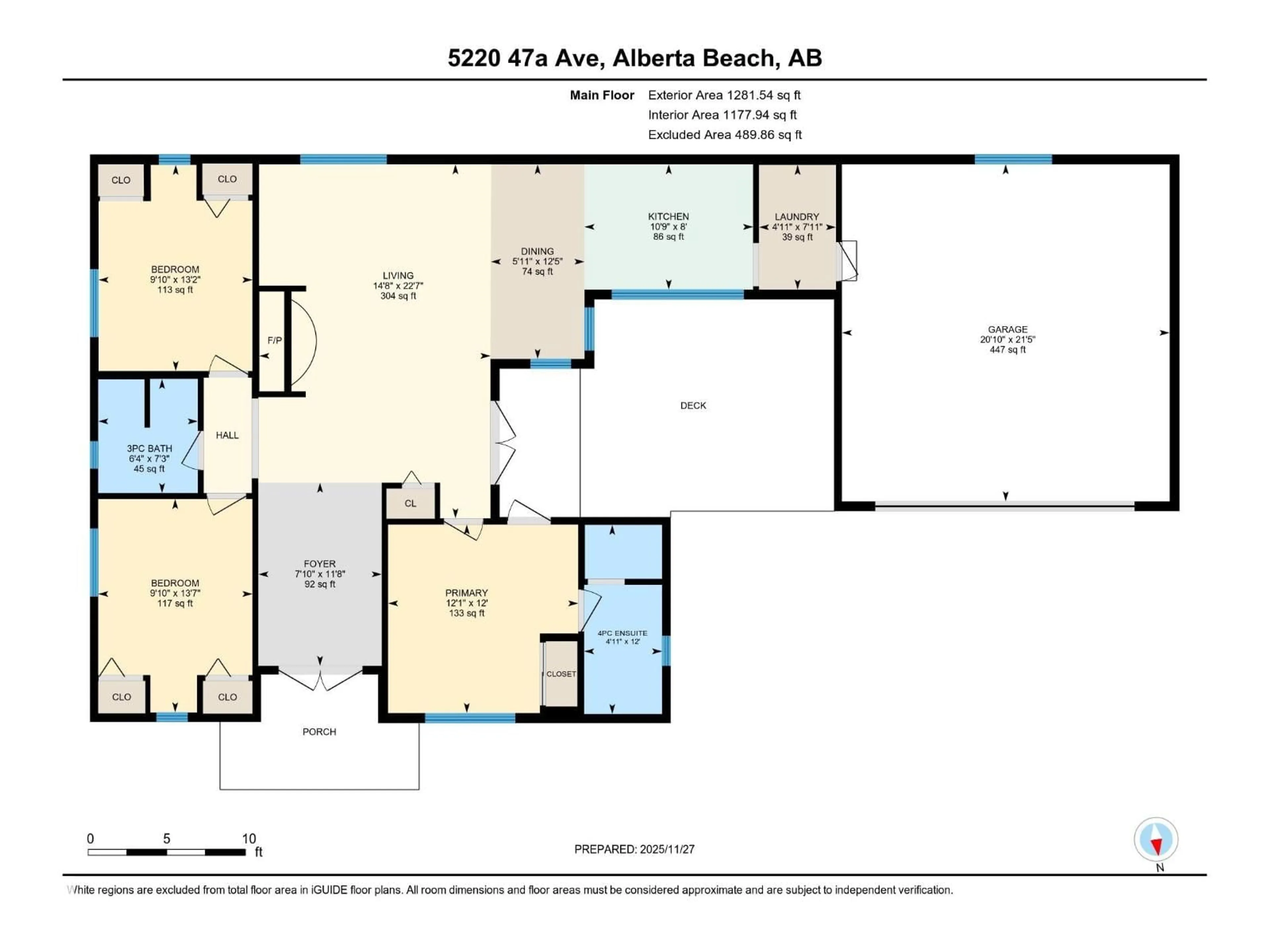 Floor plan for 5220 47A AV, Rural Lac Ste. Anne County Alberta T0E0A0