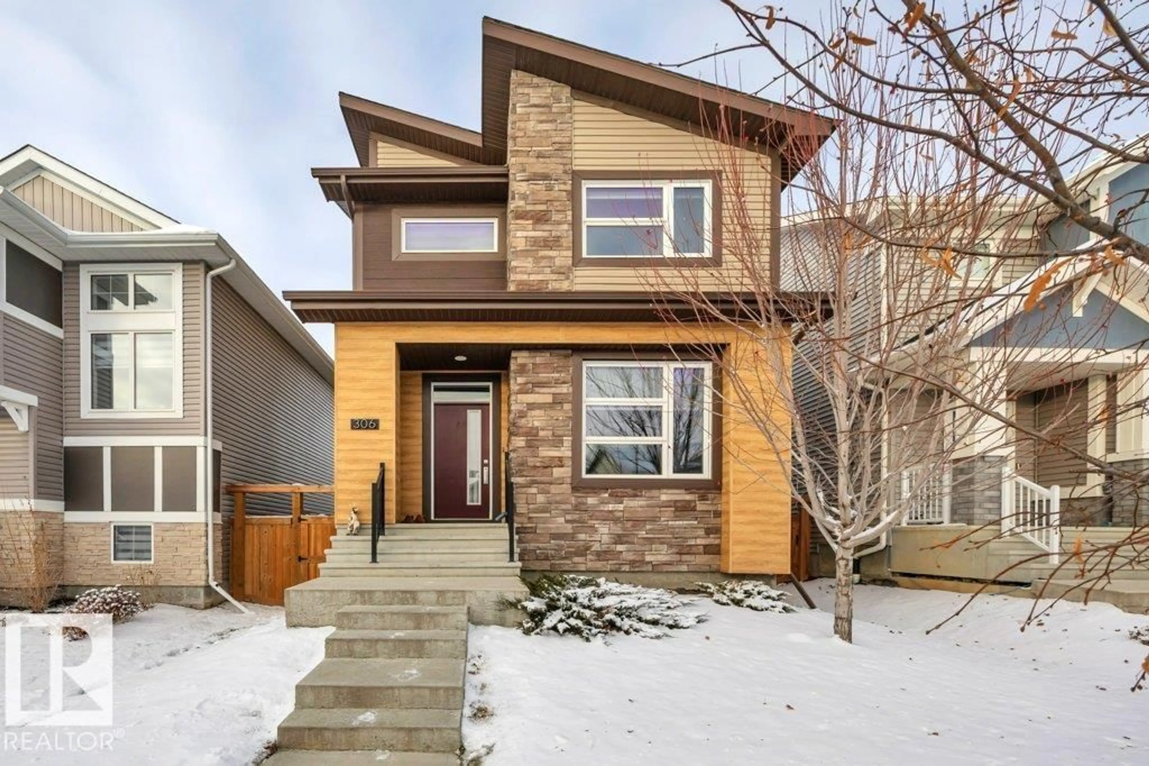 Home with brick exterior material, street for 306 BALSAM LI, Leduc Alberta T9E1L2
