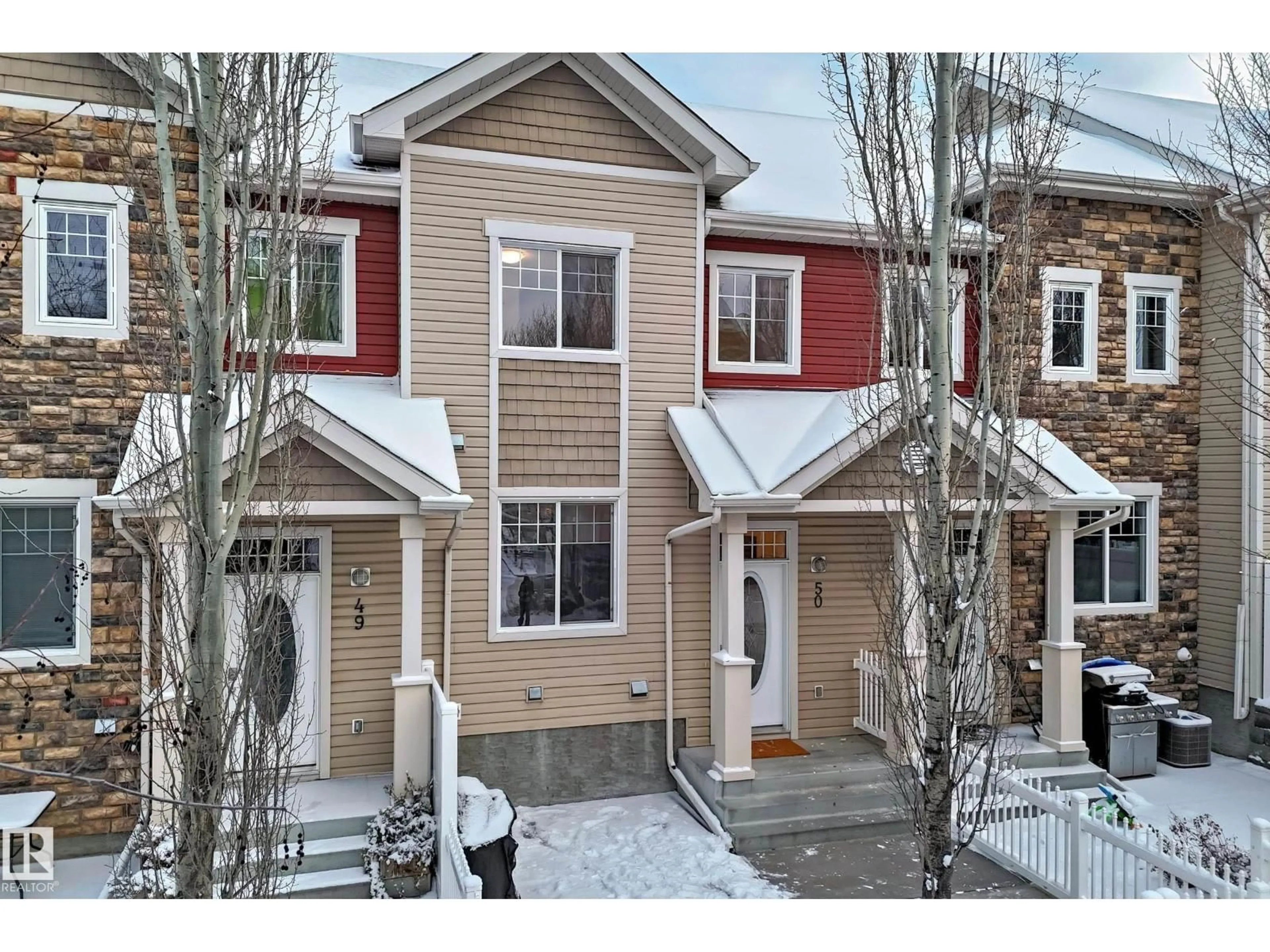 Home with vinyl exterior material, street for 460 - 50 HEMINGWAY RD, Edmonton Alberta T6M0M5