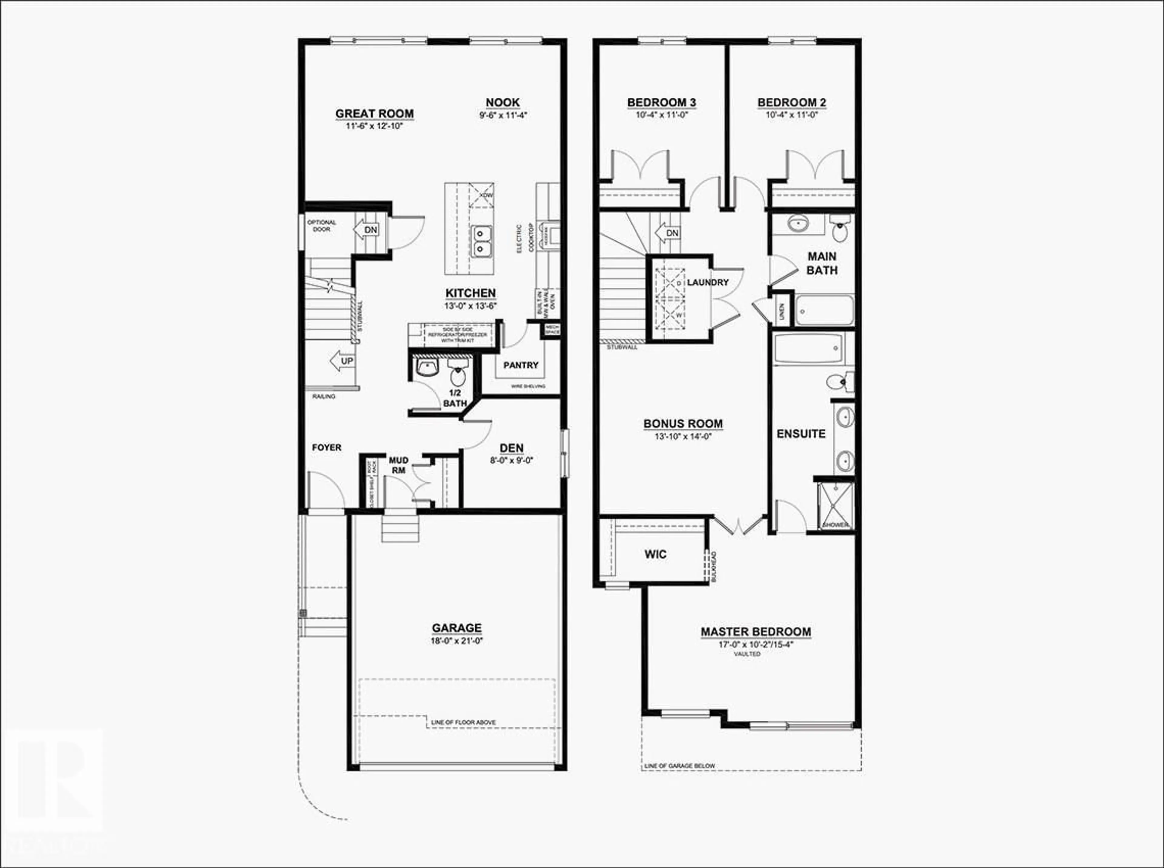 Floor plan for SW - 2331 159 ST, Edmonton Alberta T6W5K5