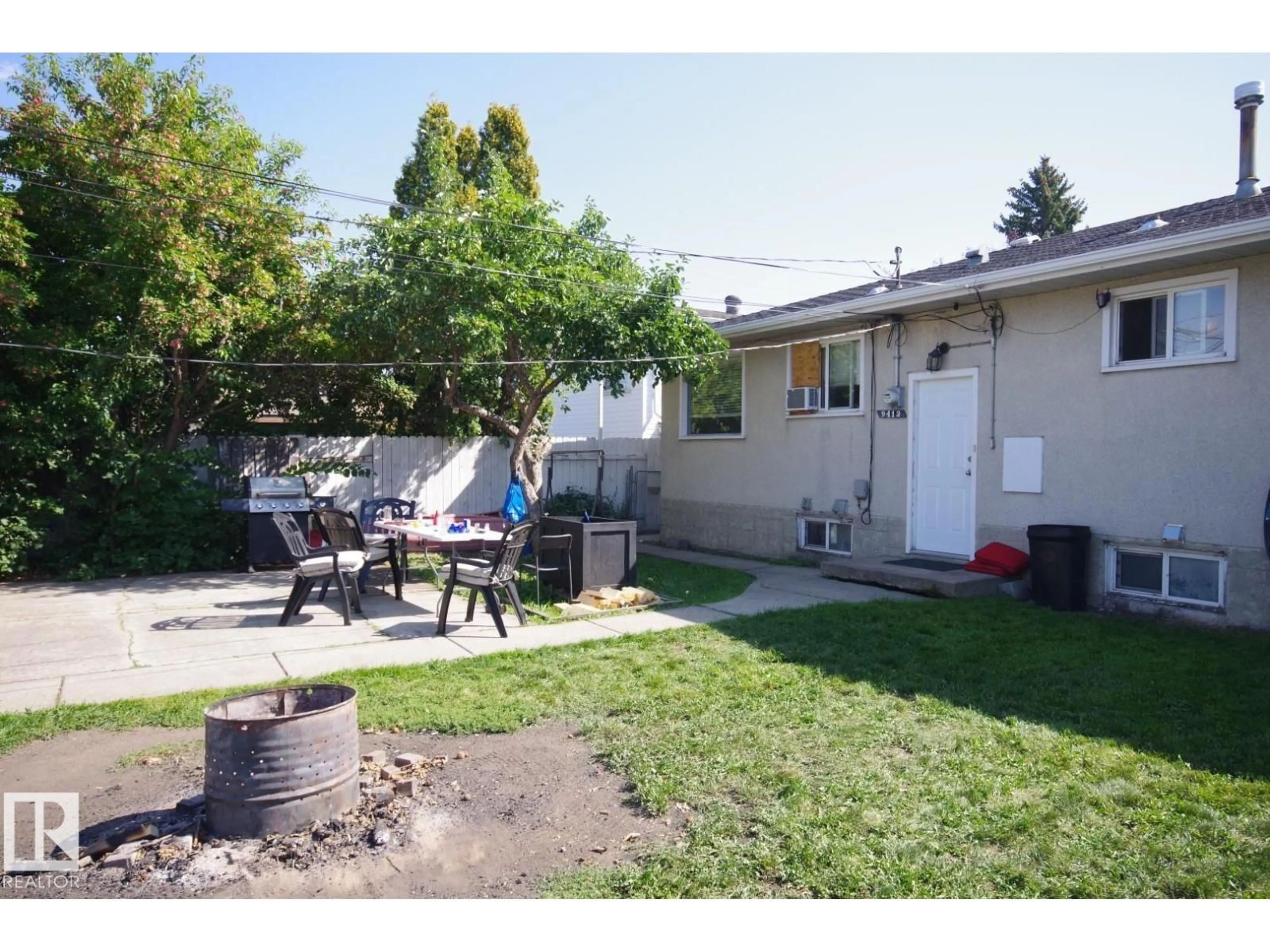 Patio, street for 9412 134 AV, Edmonton Alberta T5E1H7