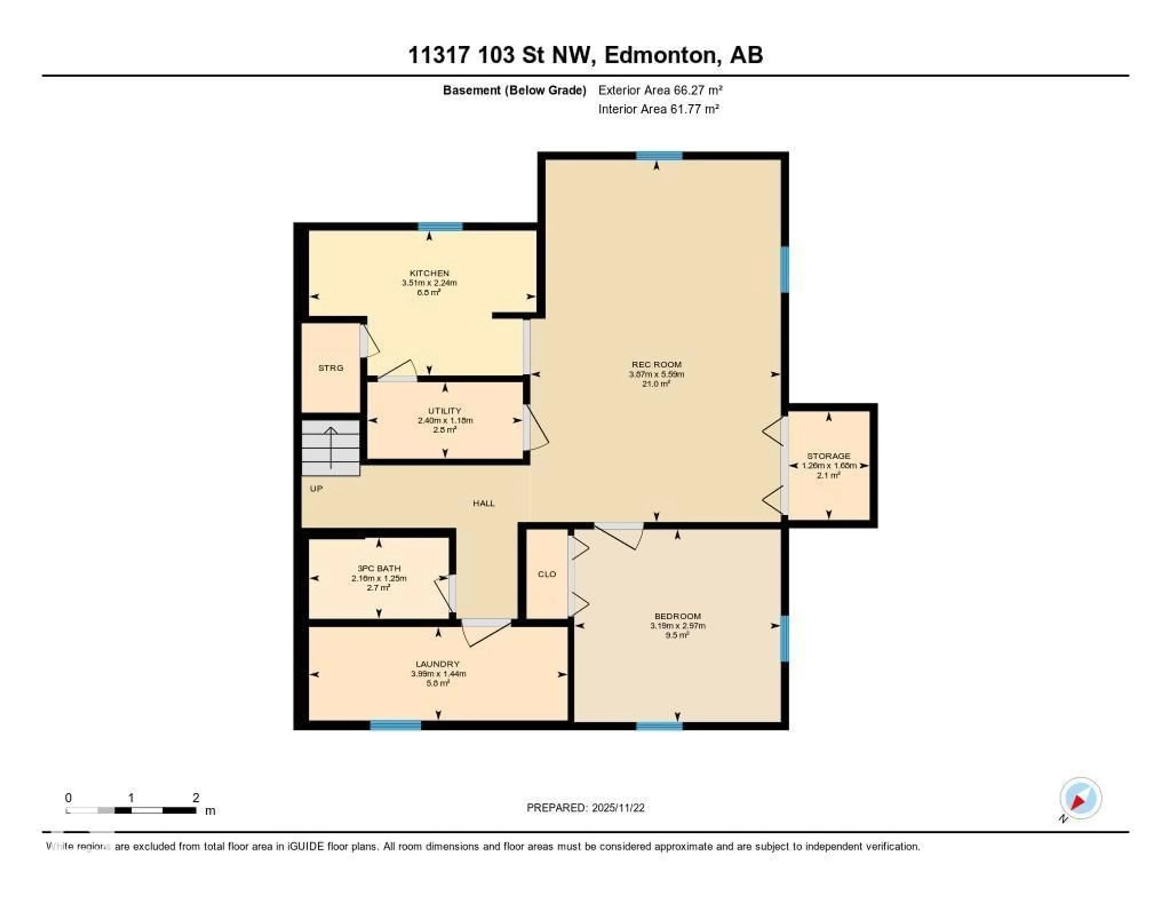 Floor plan for 11317 103 ST, Edmonton Alberta T5G2H8