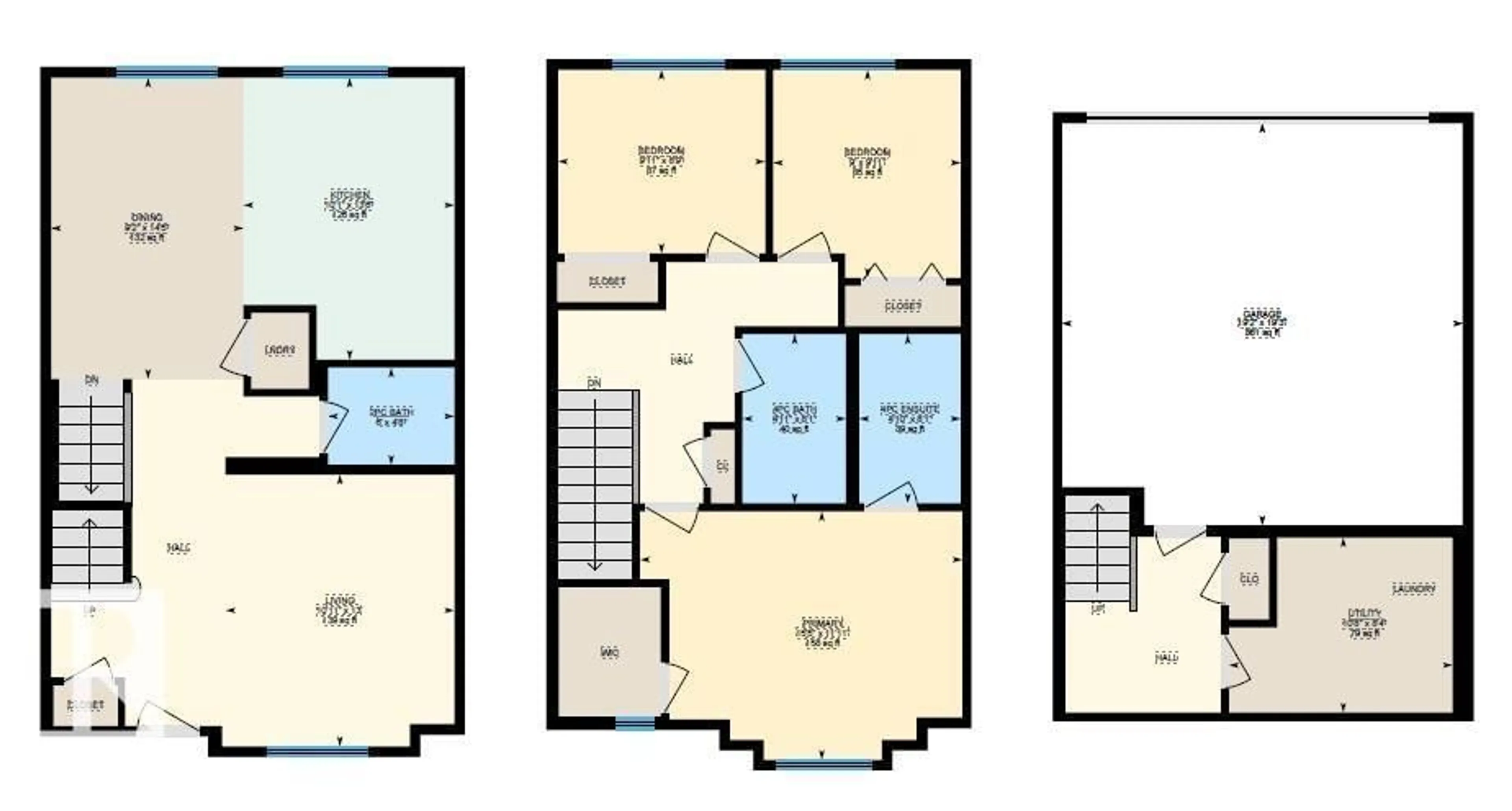 Floor plan for 46 - 5317 3 AV SW, Edmonton Alberta T6X0W7